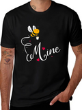 Bee Mine Graphic Tee - Black