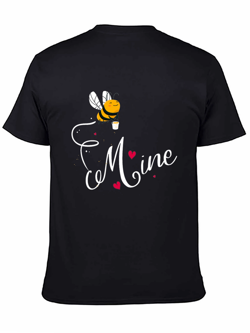 Bee Mine Graphic Tee - Black