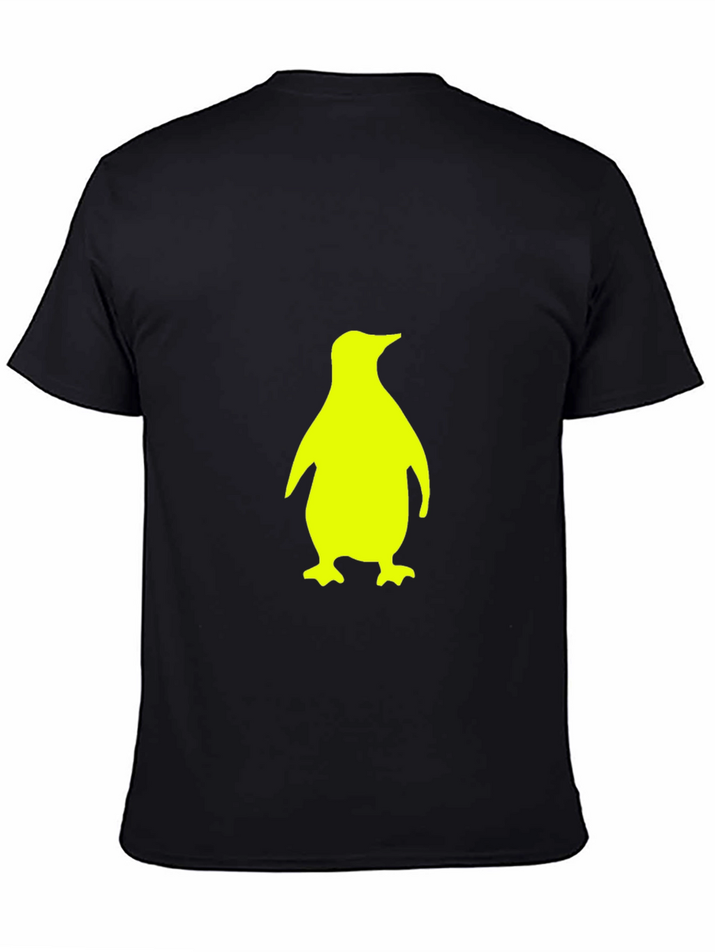 Penguin Graphic Tee - Casual Black T-Shirt