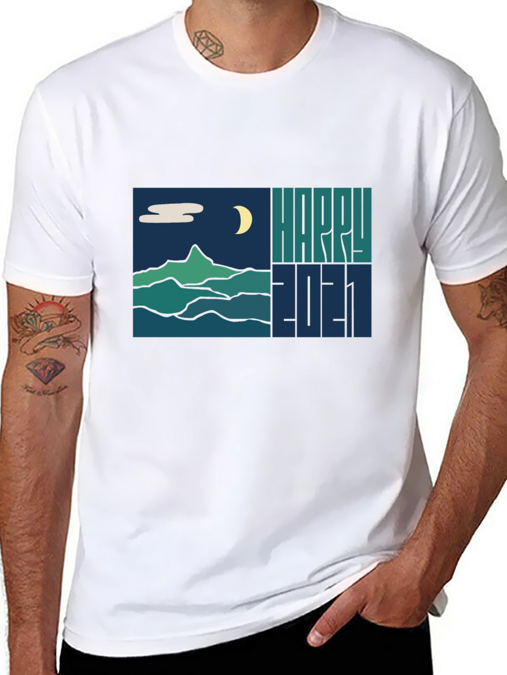 Happy 2021 Graphic T-Shirt