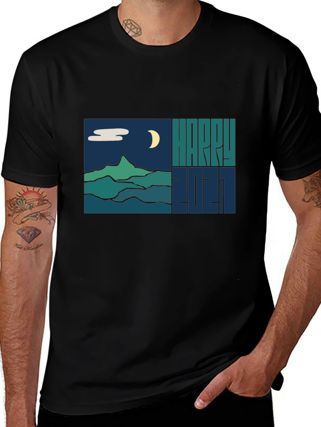 Happy 2021 Graphic T-Shirt