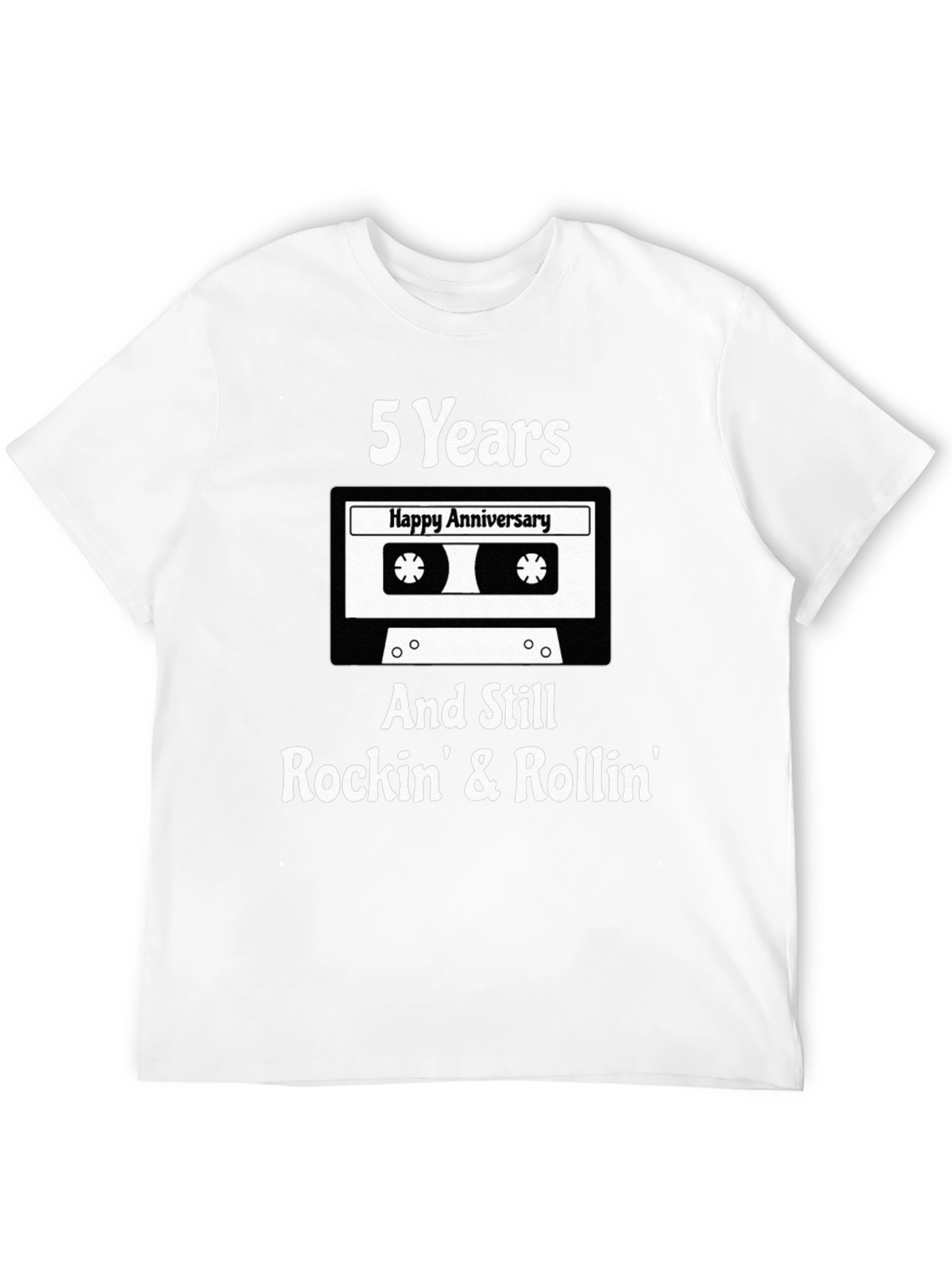 5 Year Anniversary Rockin Rollin Tee