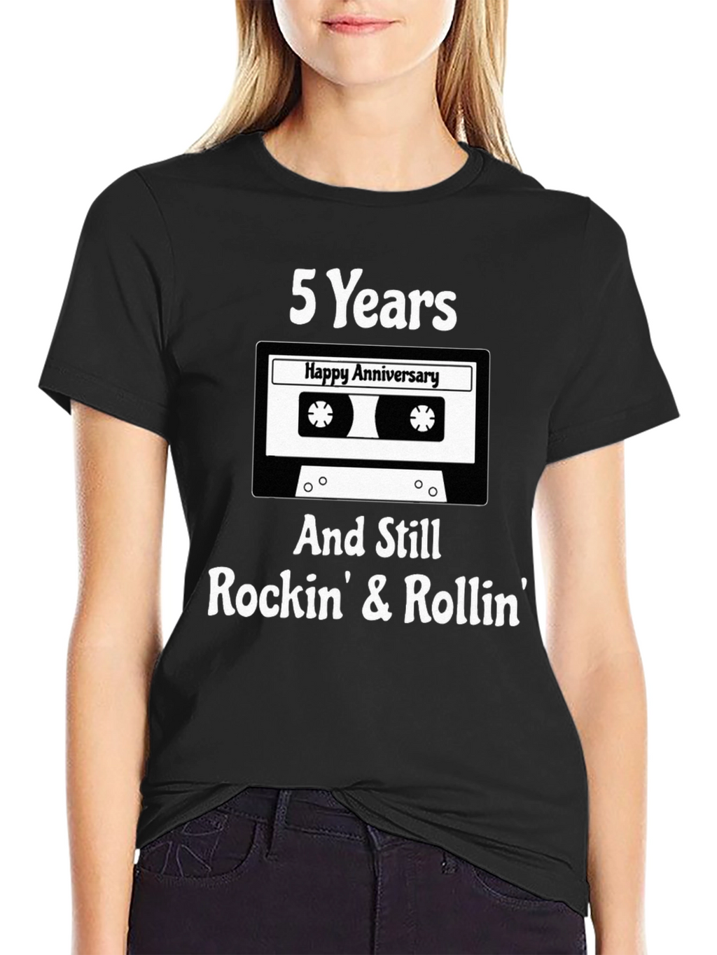 5 Year Anniversary Rockin Rollin Tee