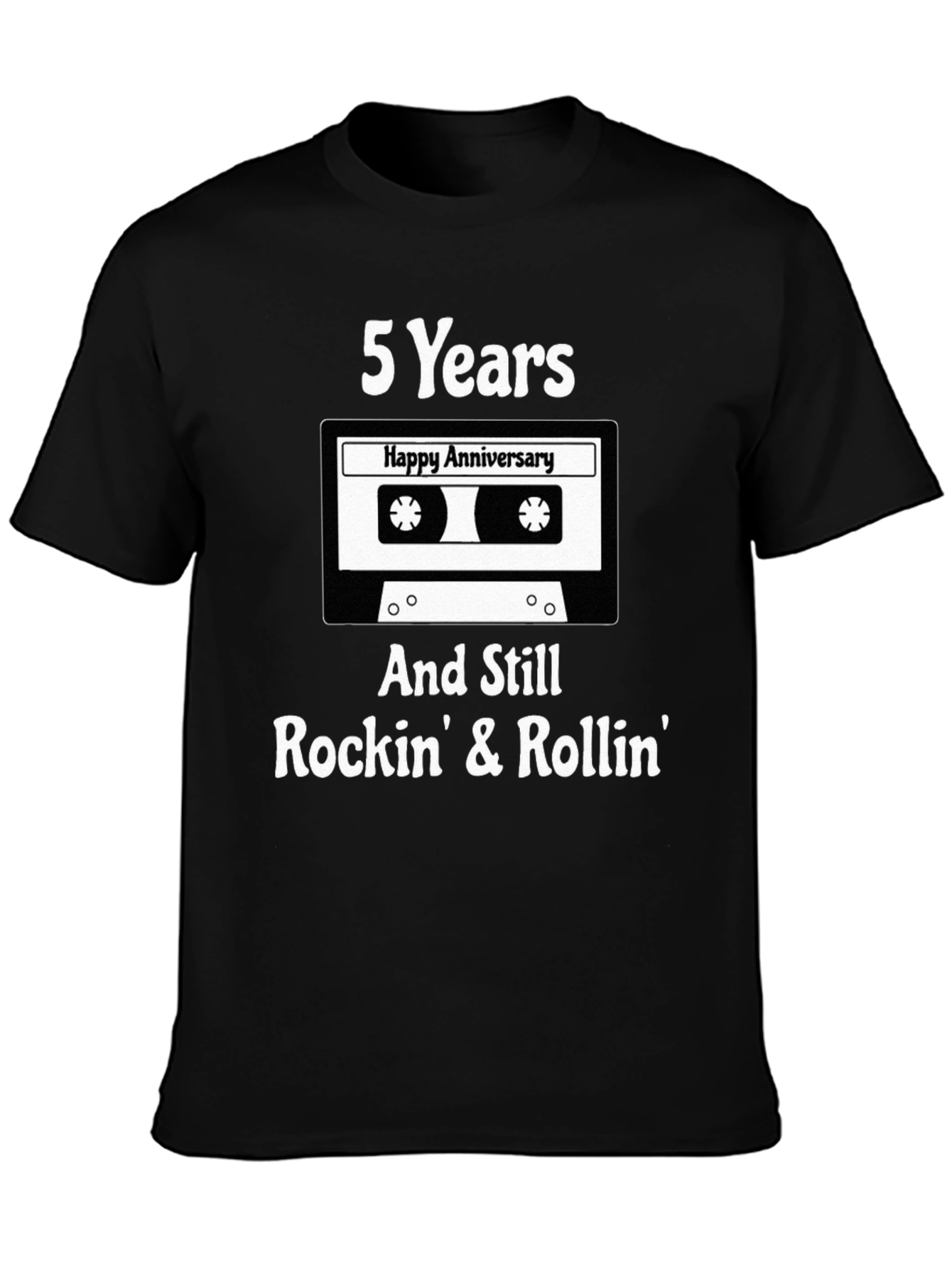 5 Year Anniversary Rockin Rollin Tee