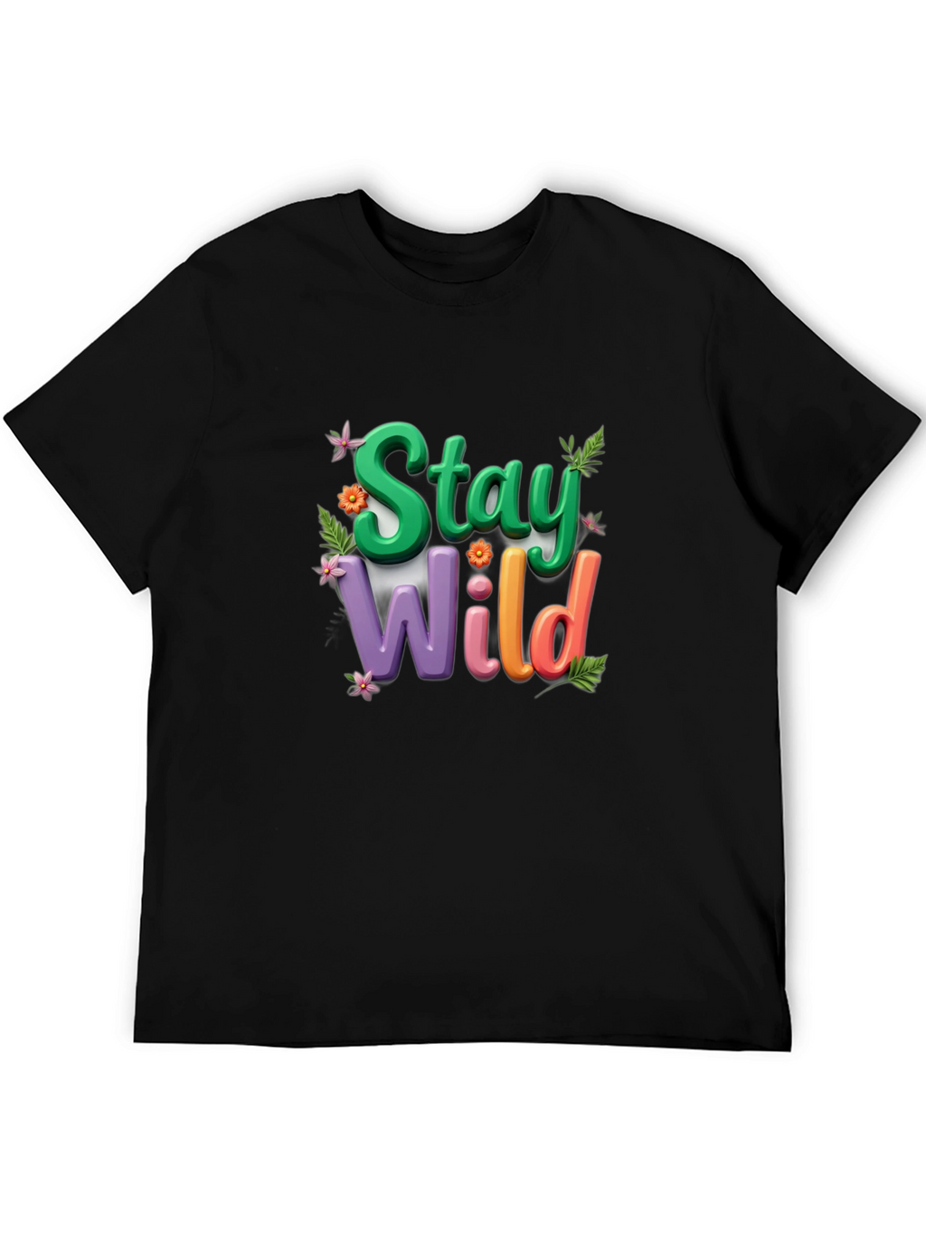 Stay Wild T-Shirt: Vibrant Graphic Tee