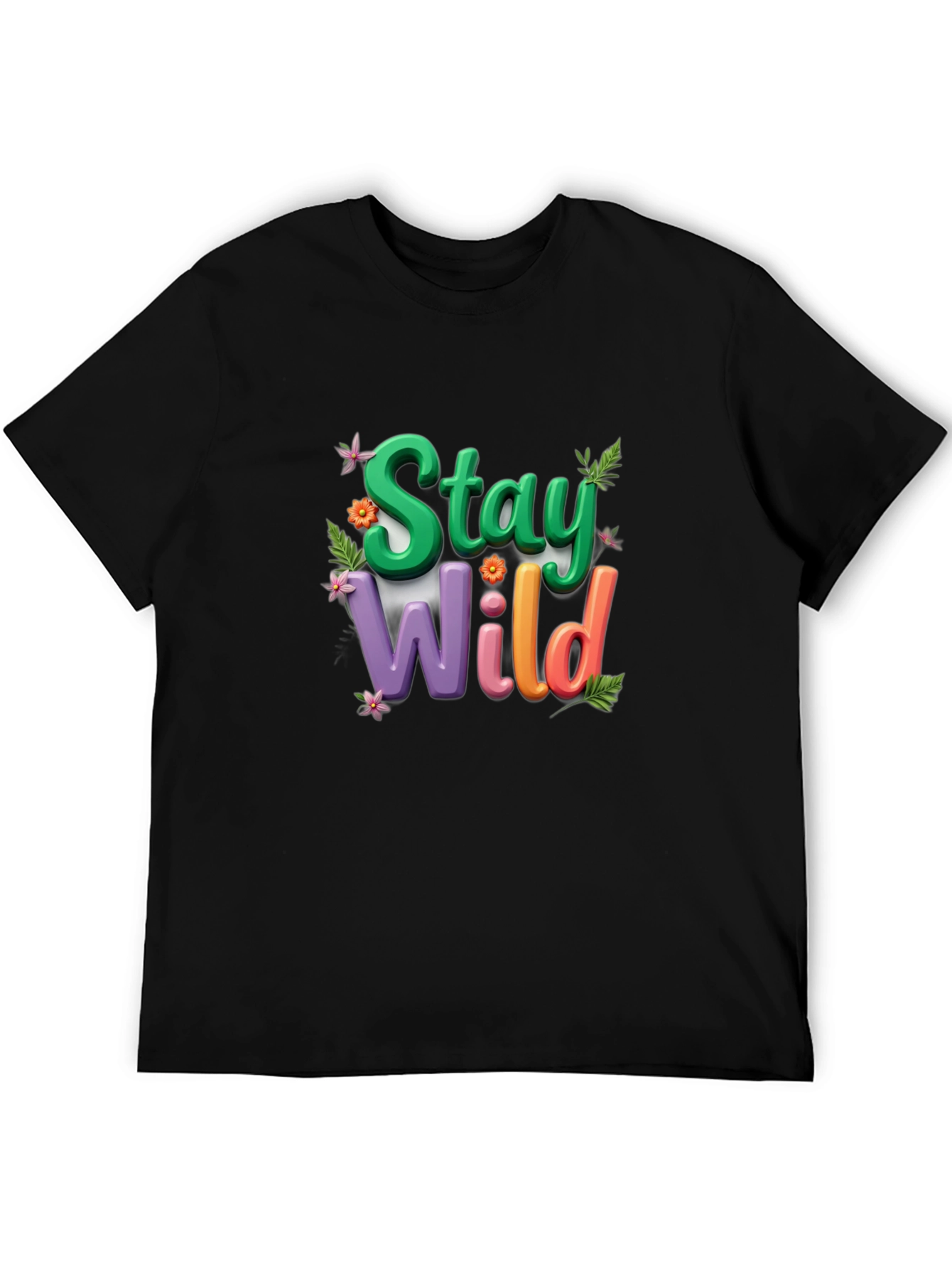 Stay Wild T-Shirt: Vibrant Graphic Tee