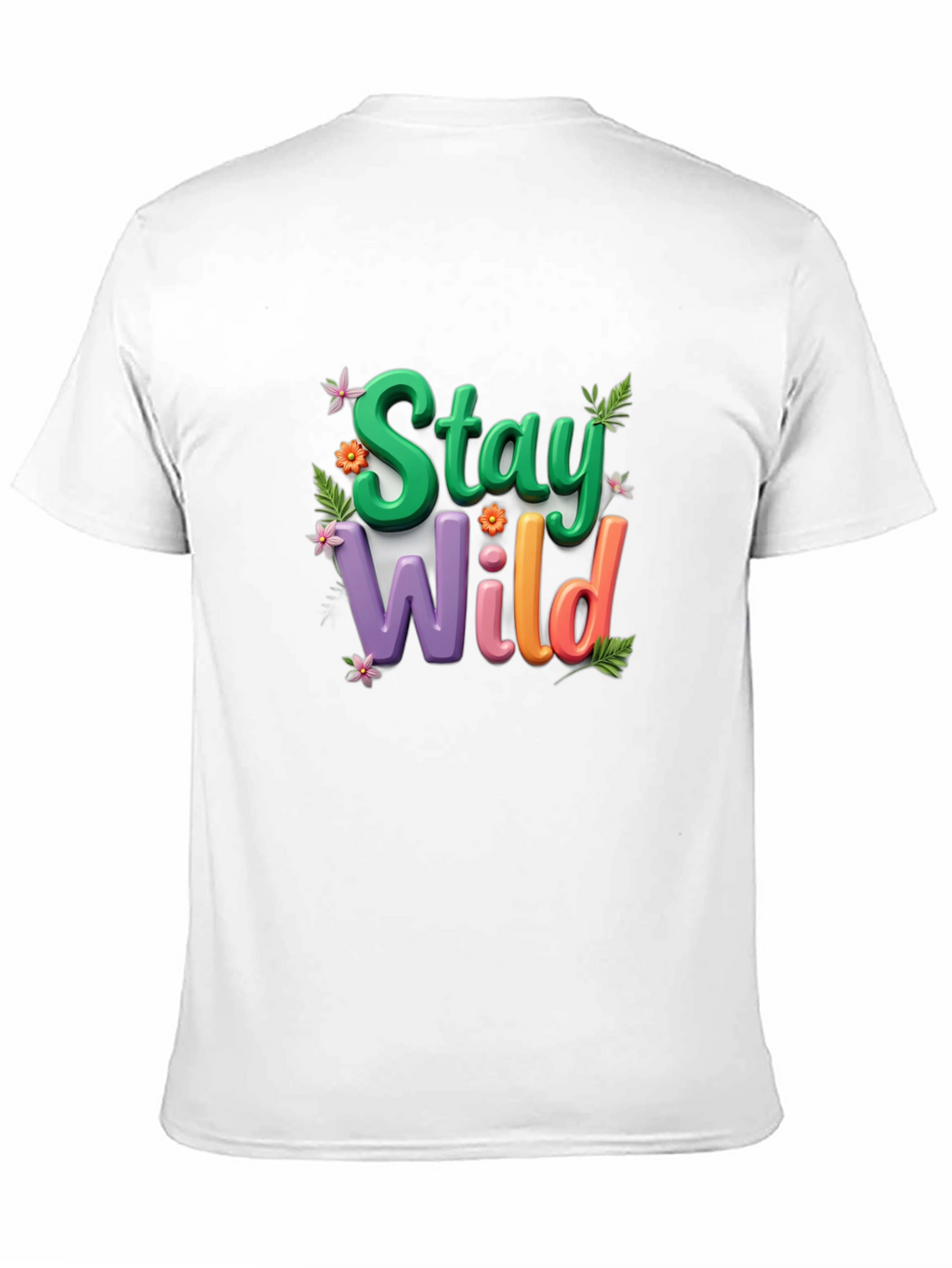 Stay Wild T-Shirt: Vibrant Graphic Tee