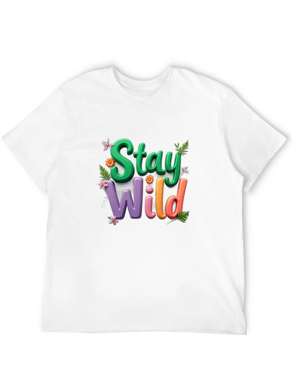 Stay Wild T-Shirt: Vibrant Graphic Tee