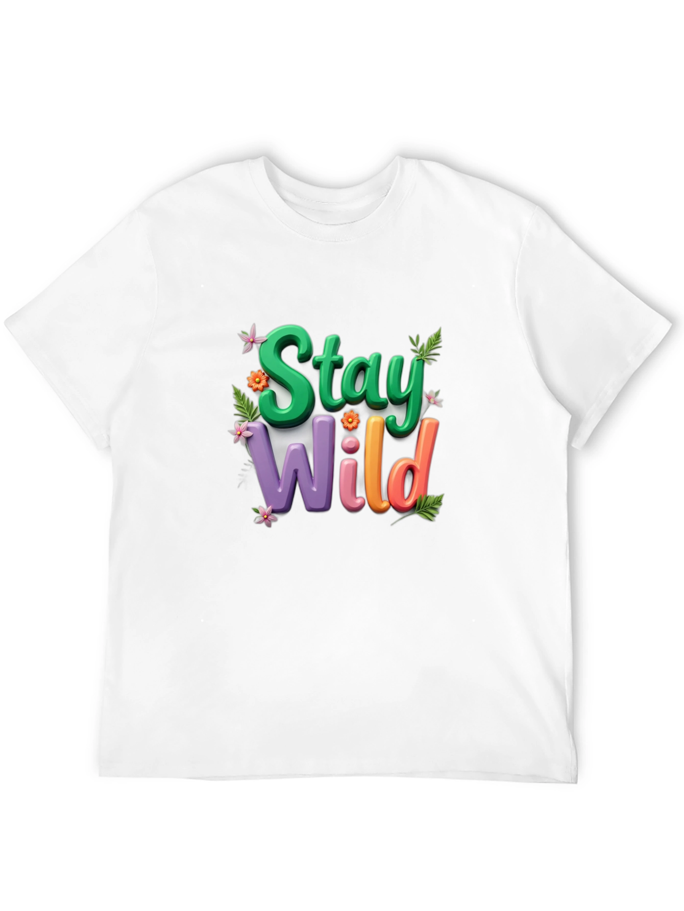 Stay Wild T-Shirt: Vibrant Graphic Tee