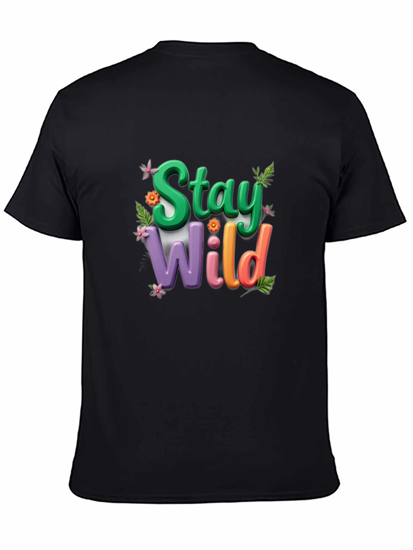 Stay Wild T-Shirt: Vibrant Graphic Tee