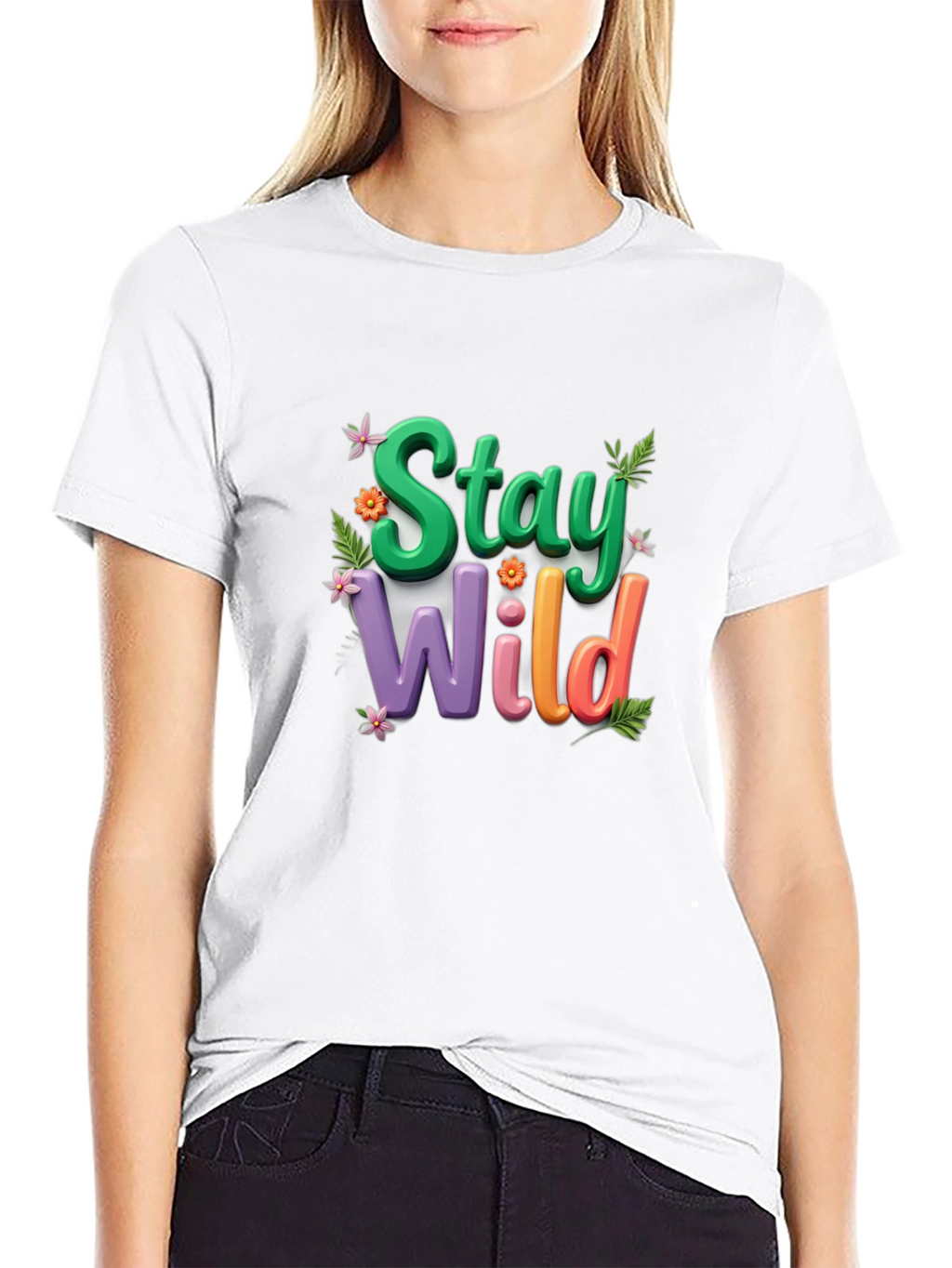Stay Wild T-Shirt: Vibrant Graphic Tee