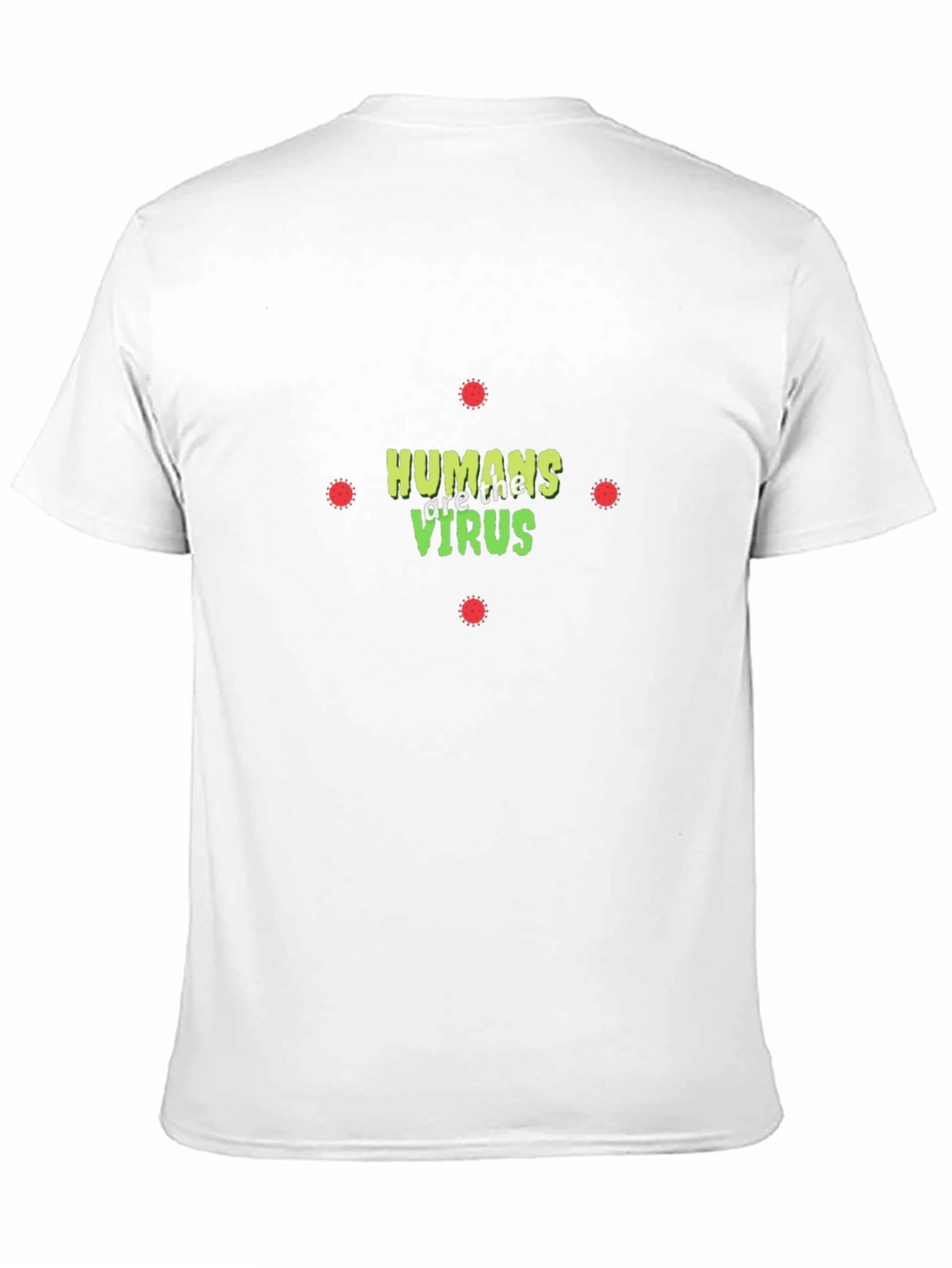 Humans are the Virus Graphic Tee - Black