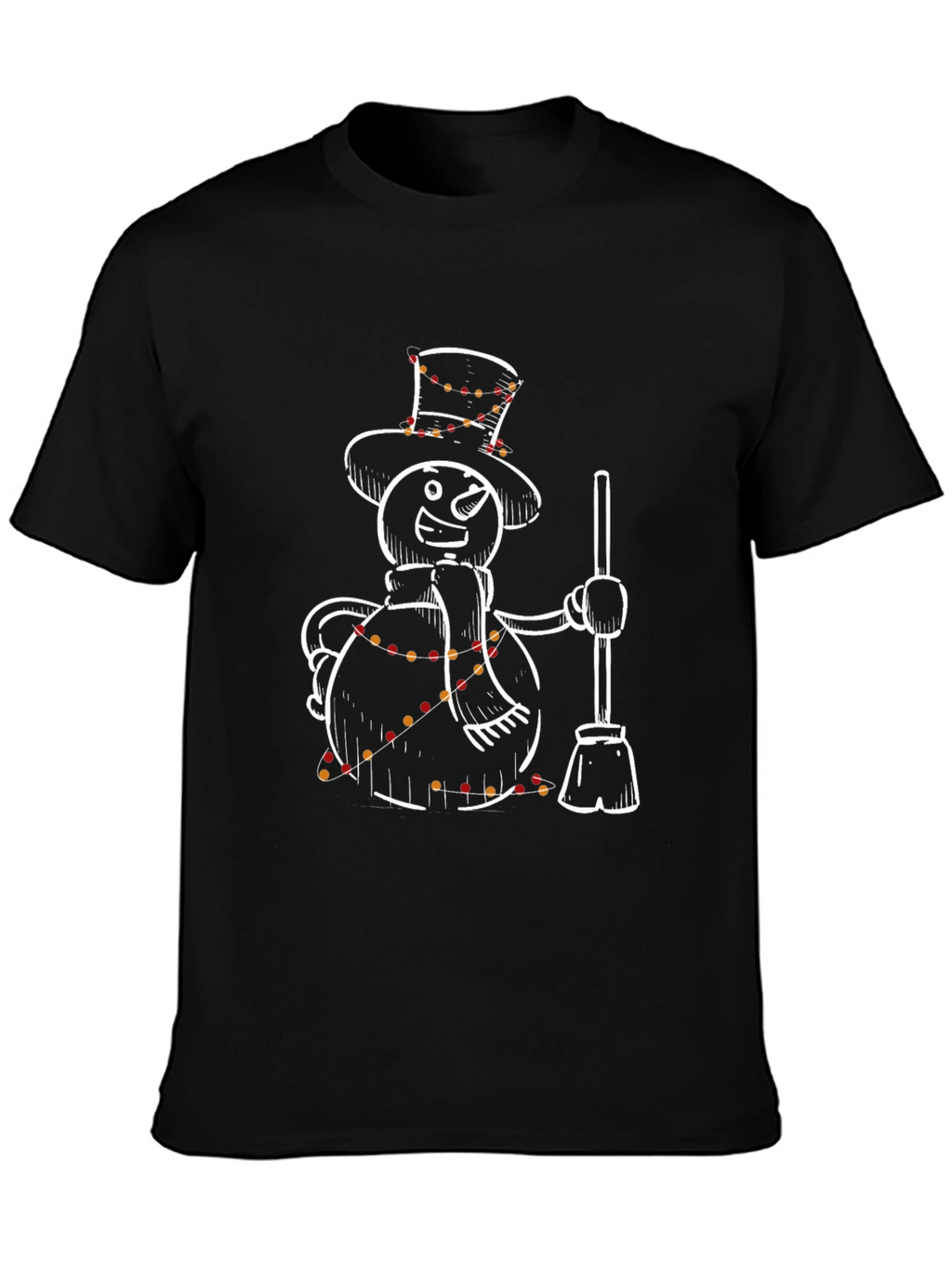 Festive Snowman T-Shirt - Holiday Cheer