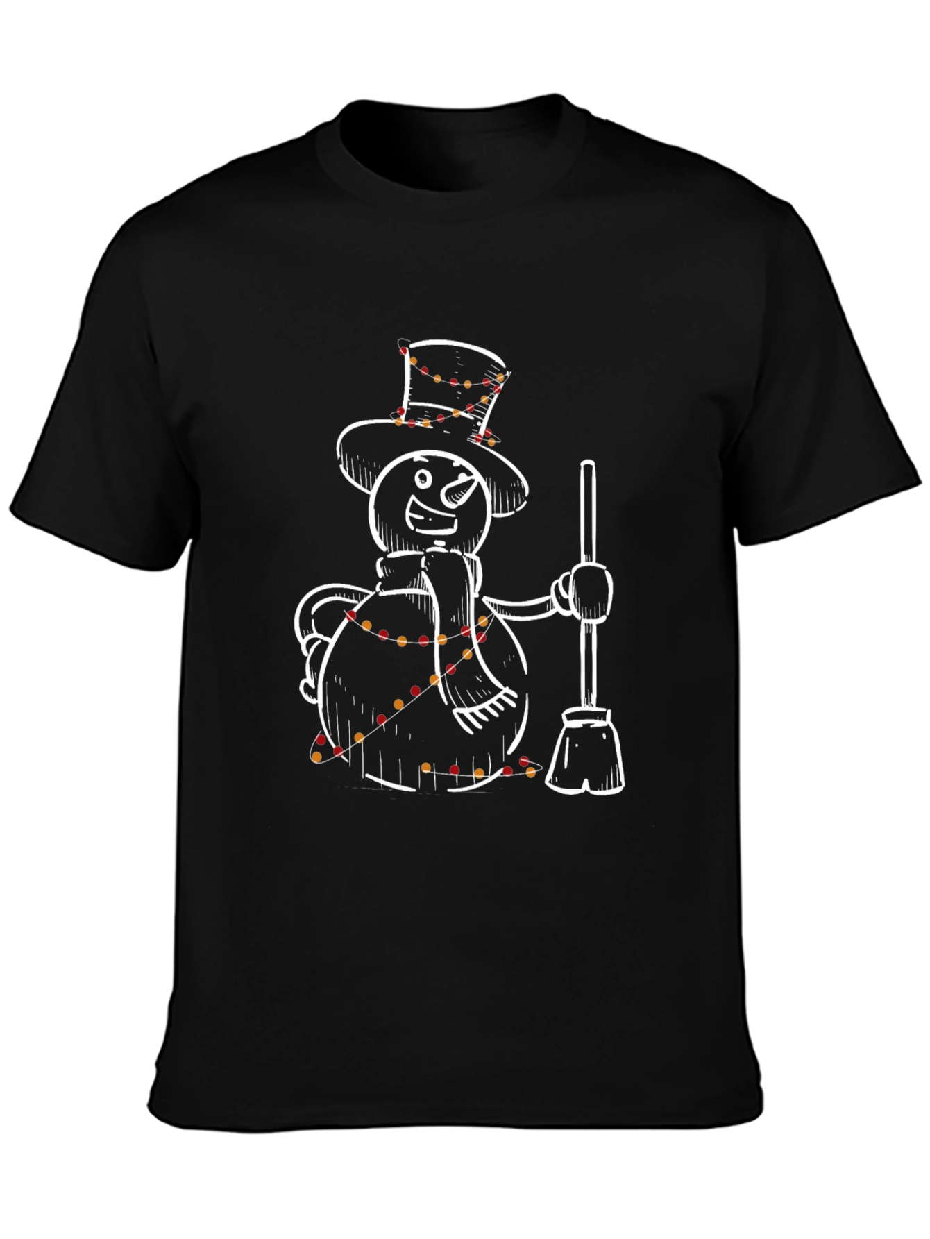 Festive Snowman T-Shirt - Holiday Cheer