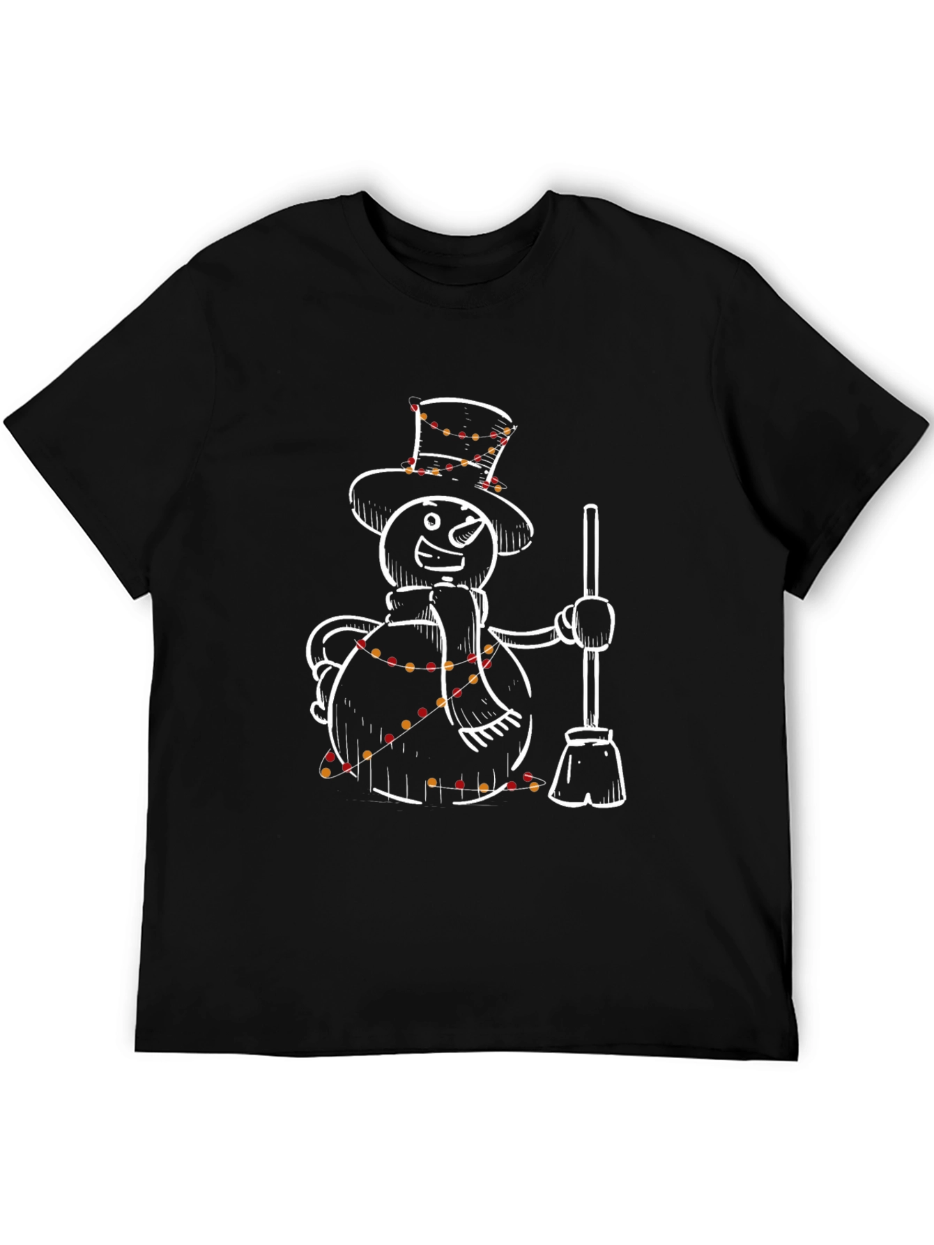 Festive Snowman T-Shirt - Holiday Cheer