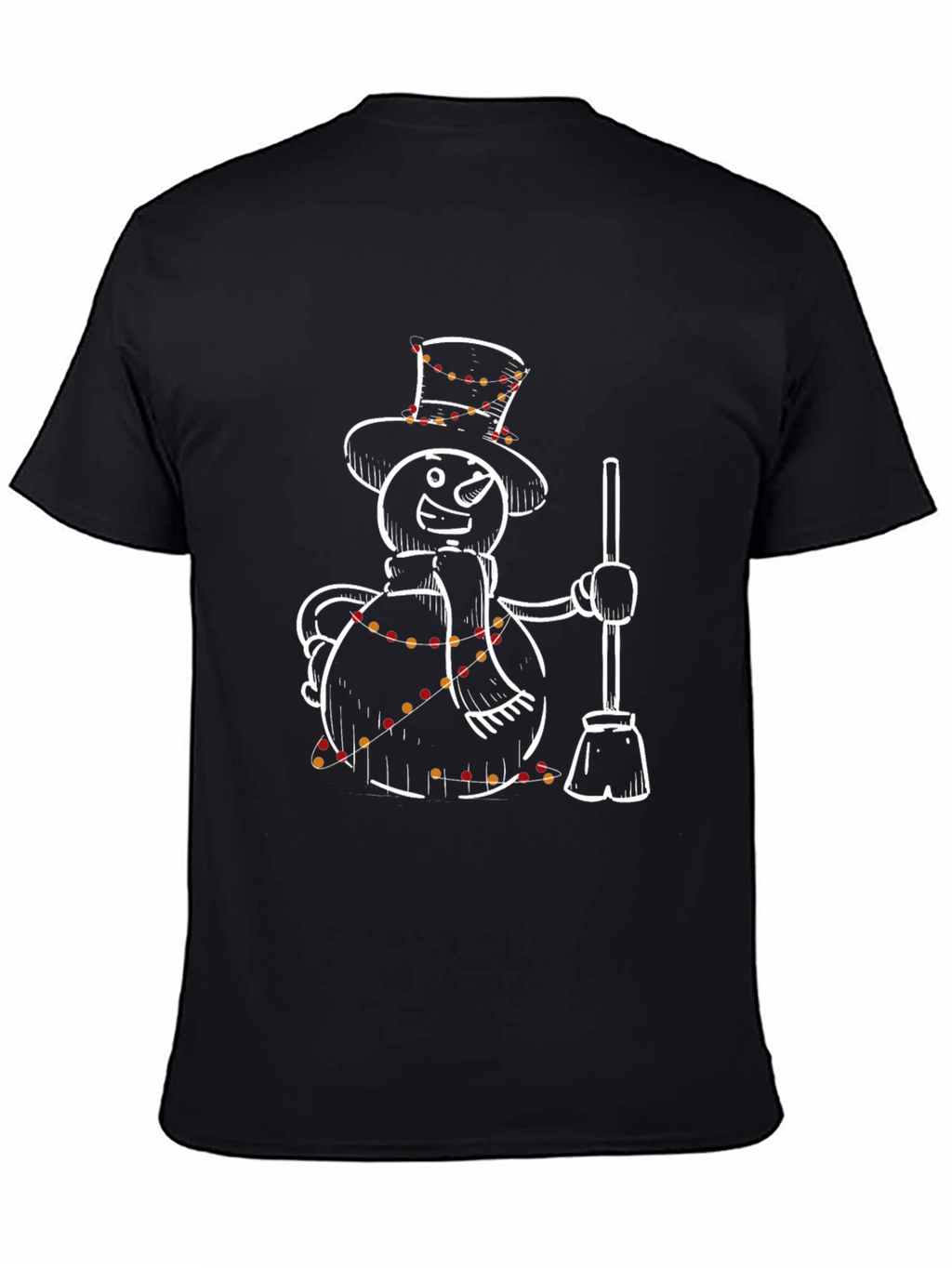 Festive Snowman T-Shirt - Holiday Cheer