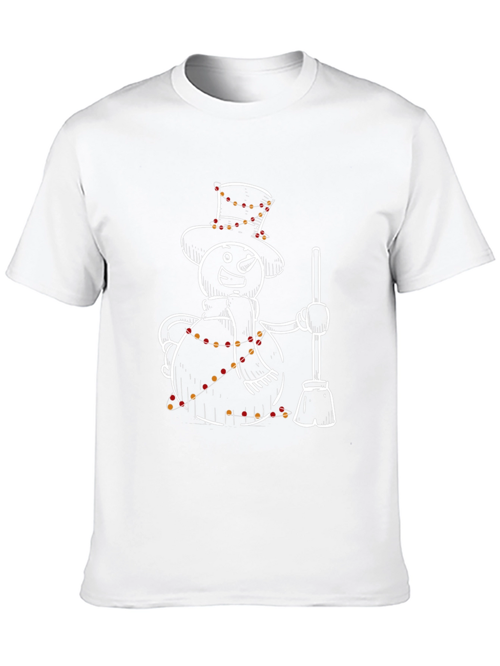 Festive Snowman T-Shirt - Holiday Cheer
