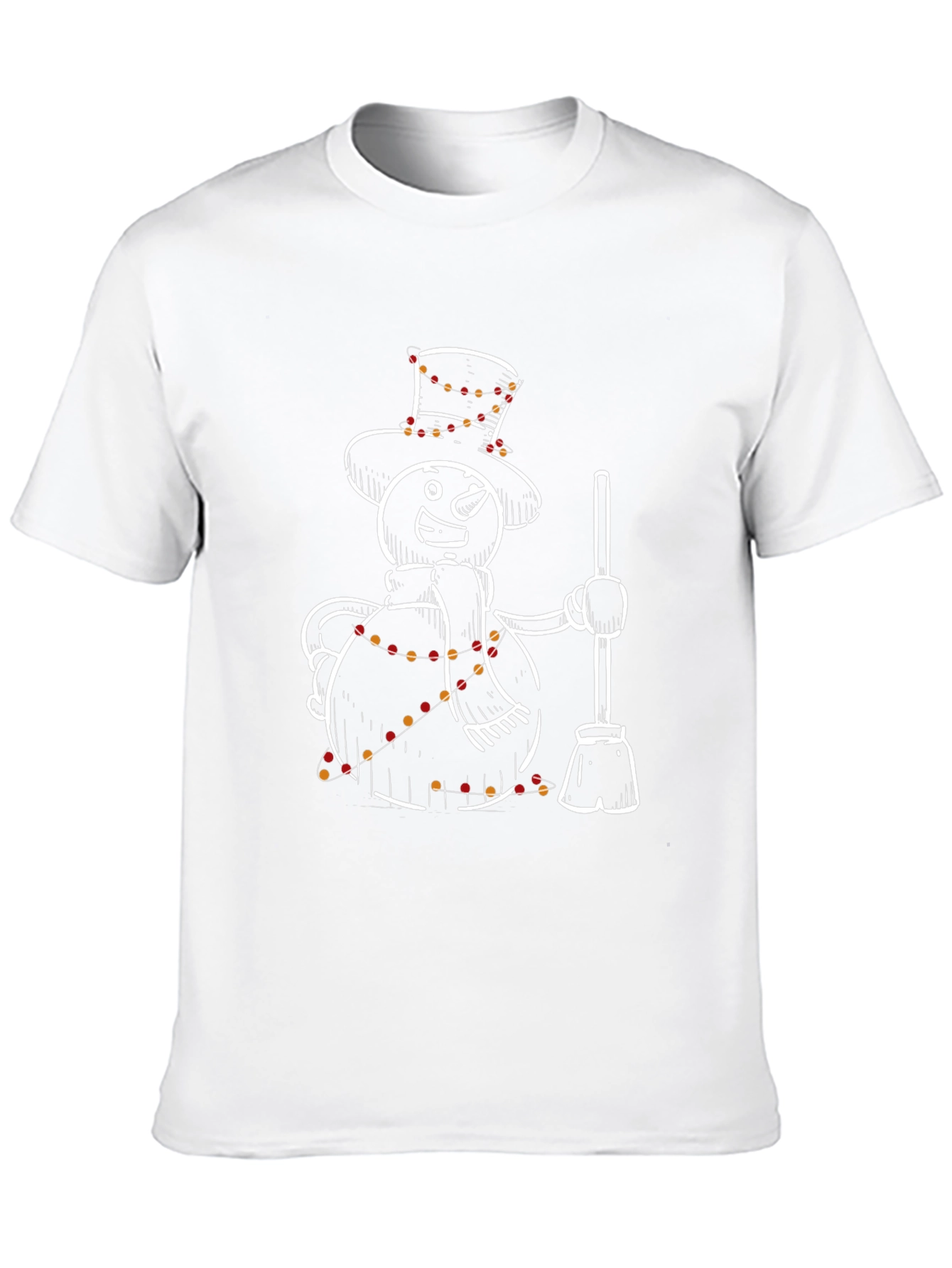 Festive Snowman T-Shirt - Holiday Cheer
