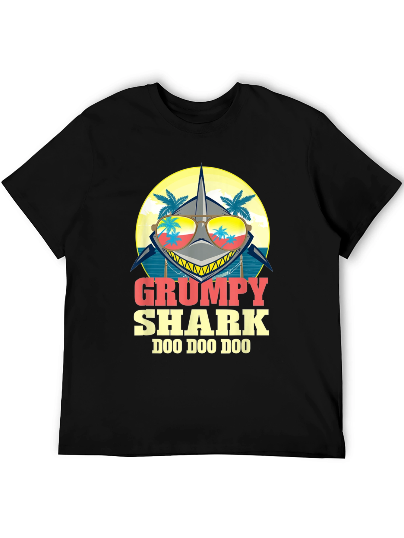 Grumpy Shark Doo Doo Doo T-Shirt