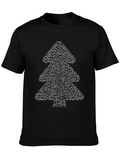 Binary Christmas Tree T-Shirt - Geek Holiday Apparel