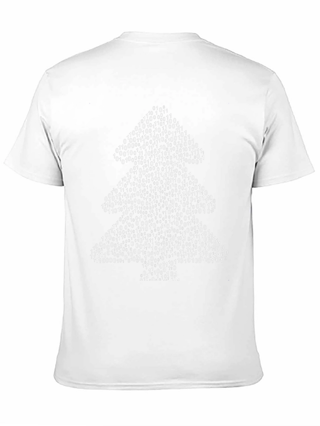Binary Christmas Tree T-Shirt - Geek Holiday Apparel
