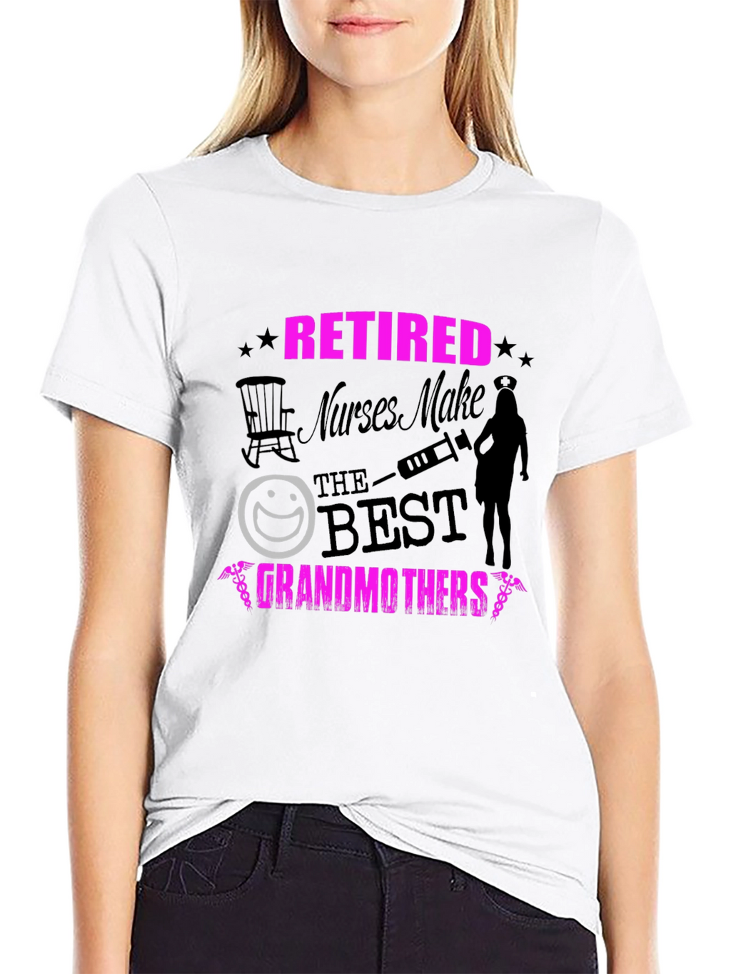 Retired Nurse Grandmothers T-Shirt