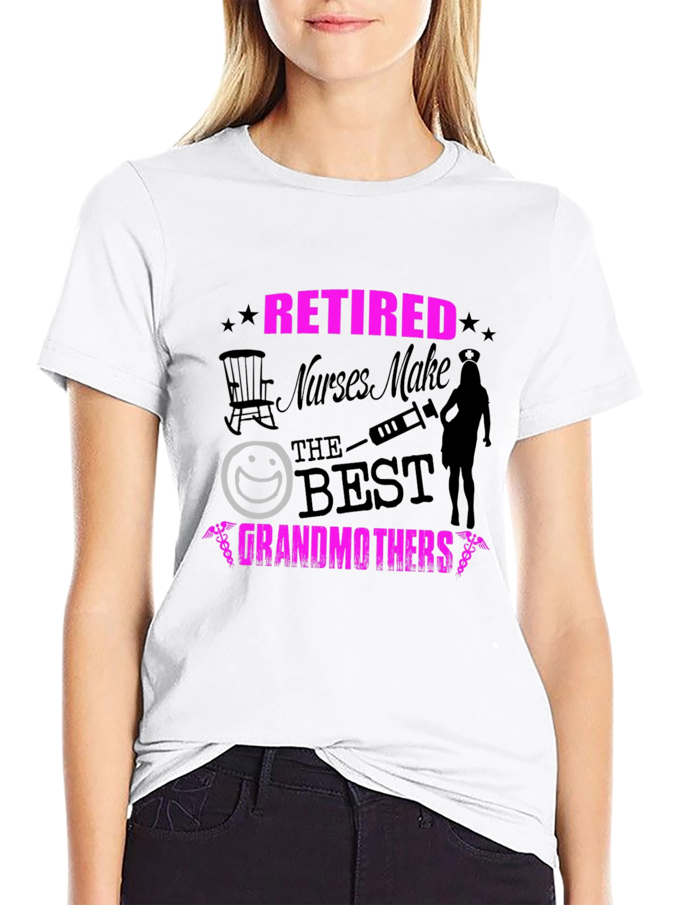 Retired Nurse Grandmothers T-Shirt