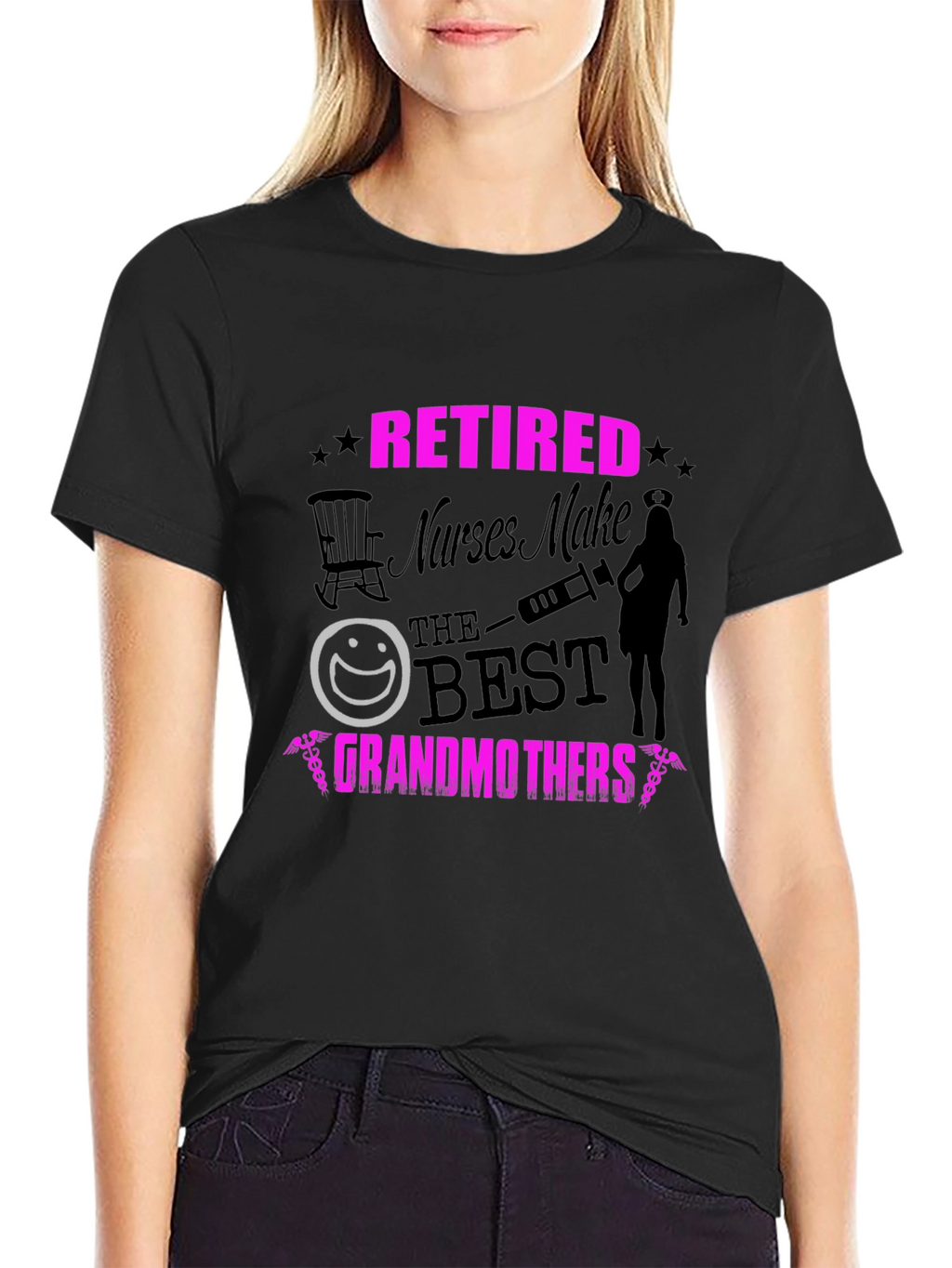 Retired Nurse Grandmothers T-Shirt