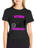 Retired Nurse Grandmothers T-Shirt