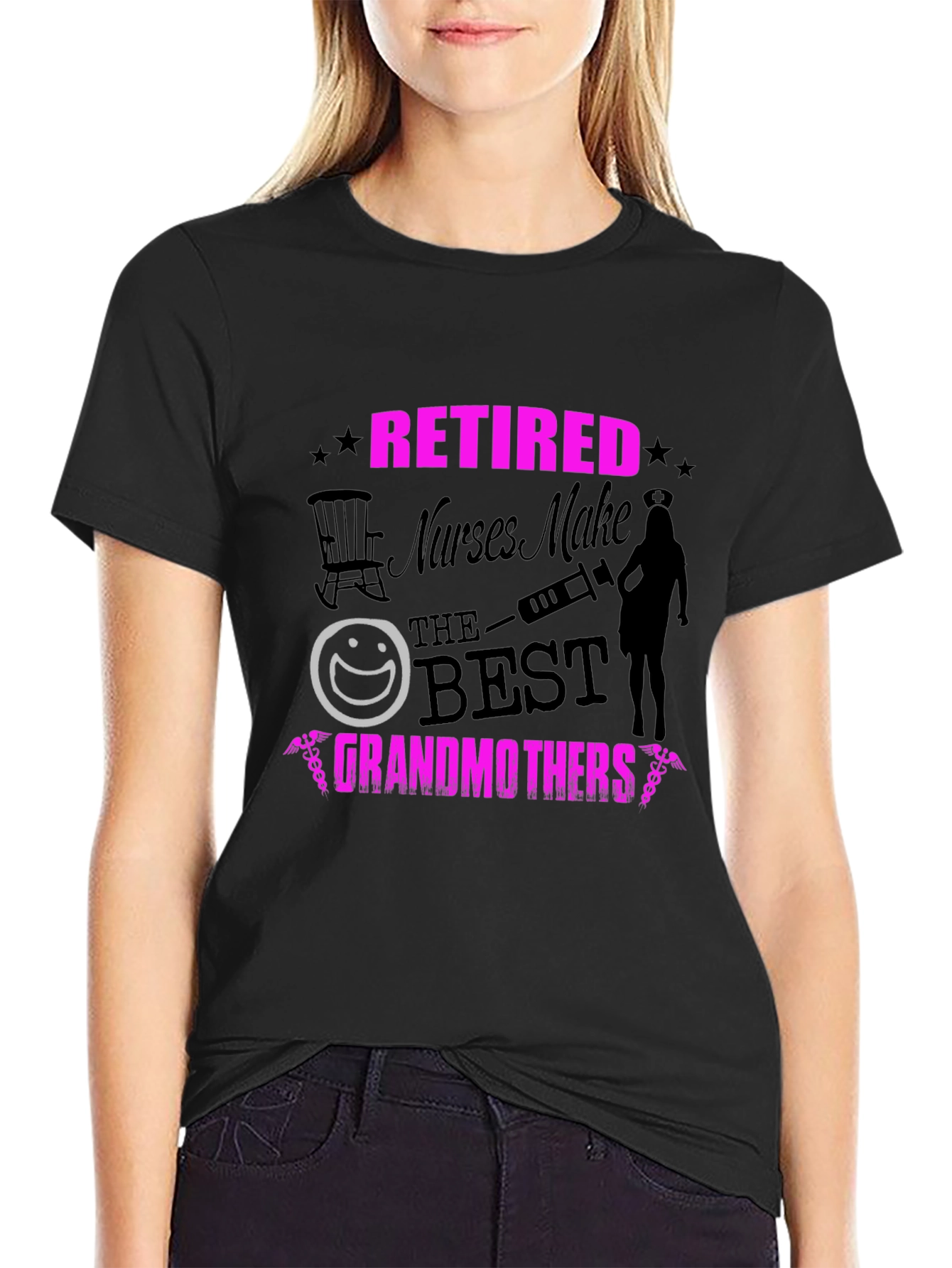 Retired Nurse Grandmothers T-Shirt