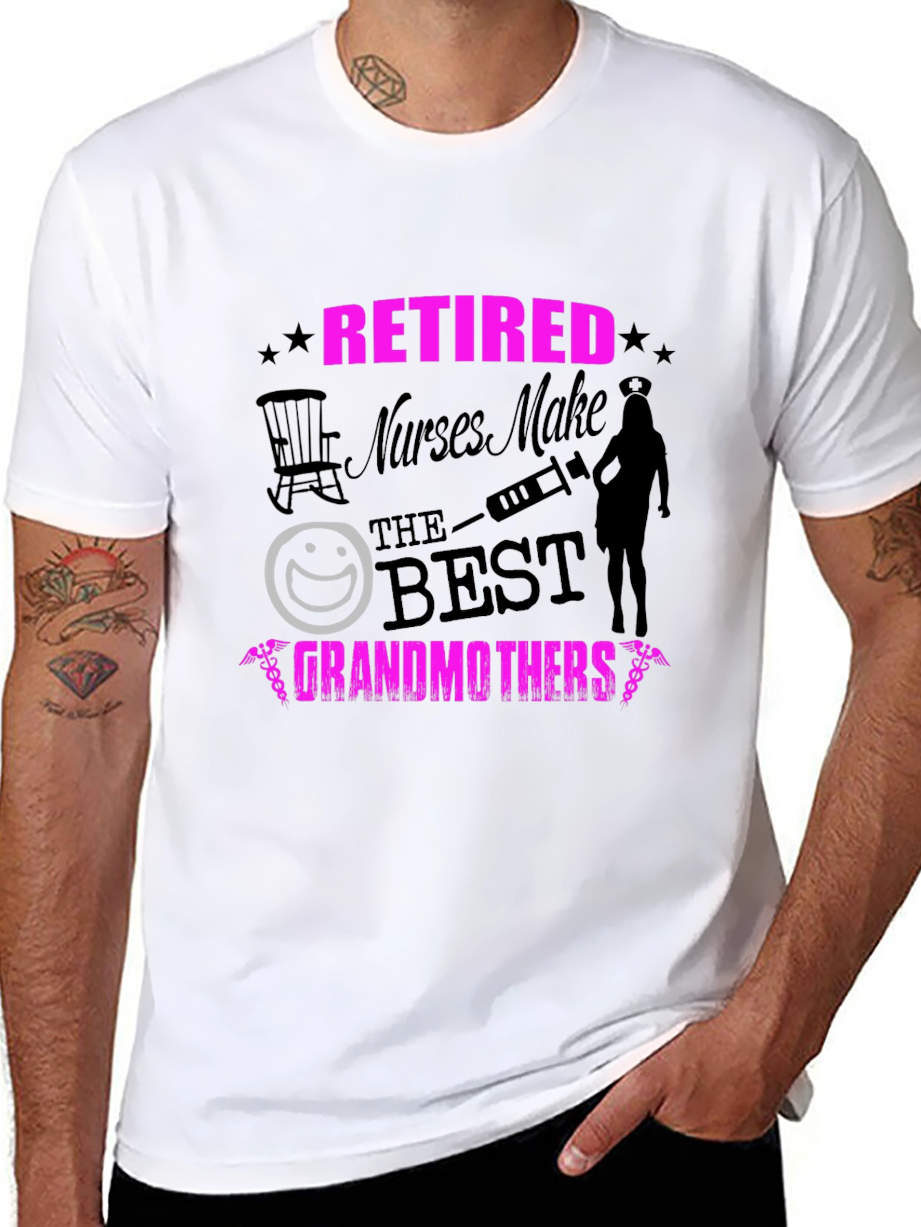 Retired Nurse Grandmothers T-Shirt