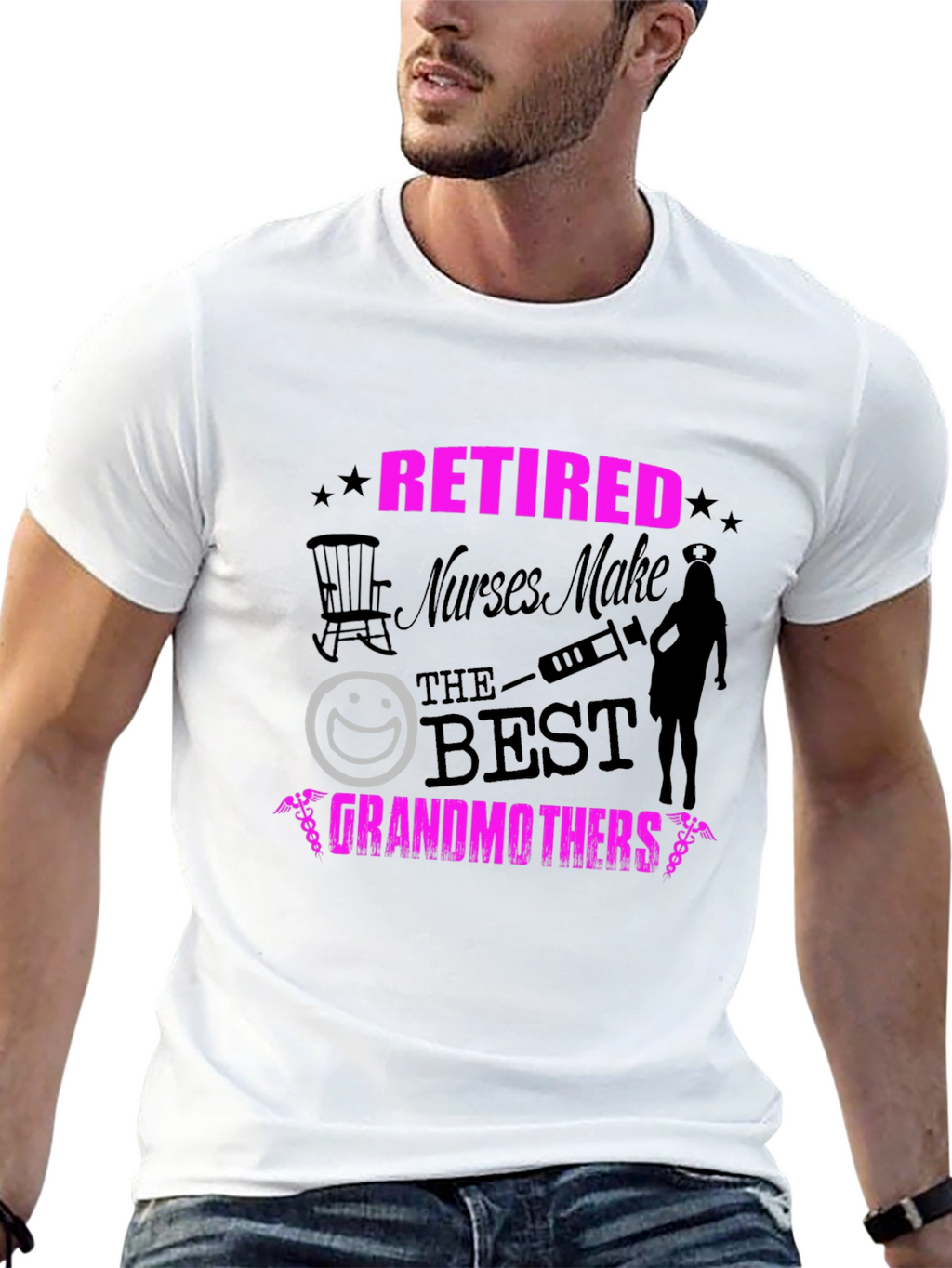 Retired Nurse Grandmothers T-Shirt