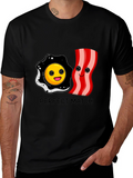 Perfect Match: Bacon and Eggs Graphic Tee