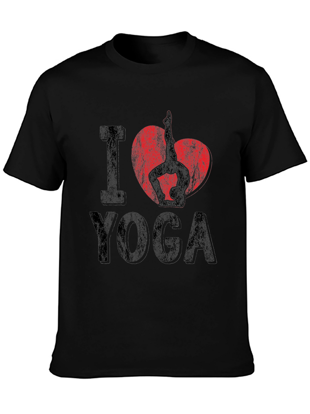 I Heart Yoga Graphic Tee - Unisex