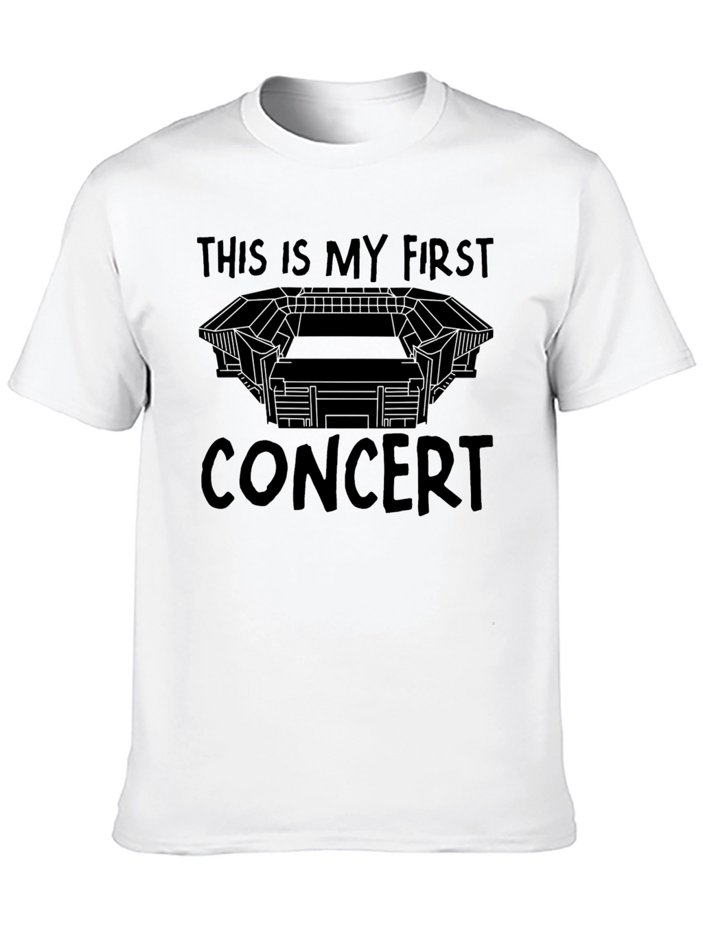 First Concert Stadium T-Shirt - Music Lover Tee