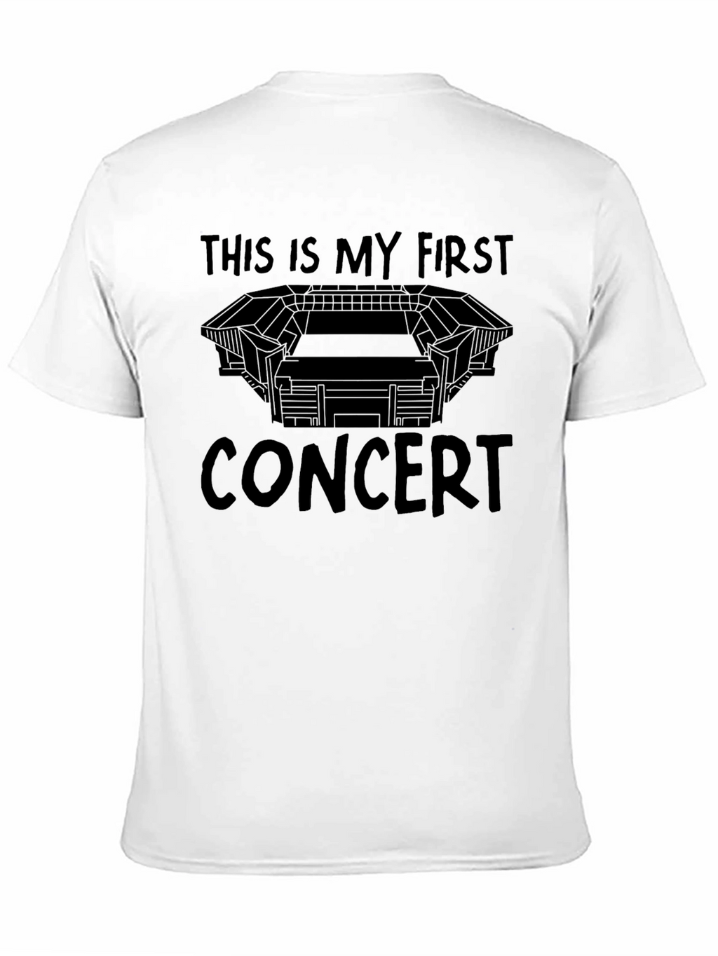 First Concert Stadium T-Shirt - Music Lover Tee