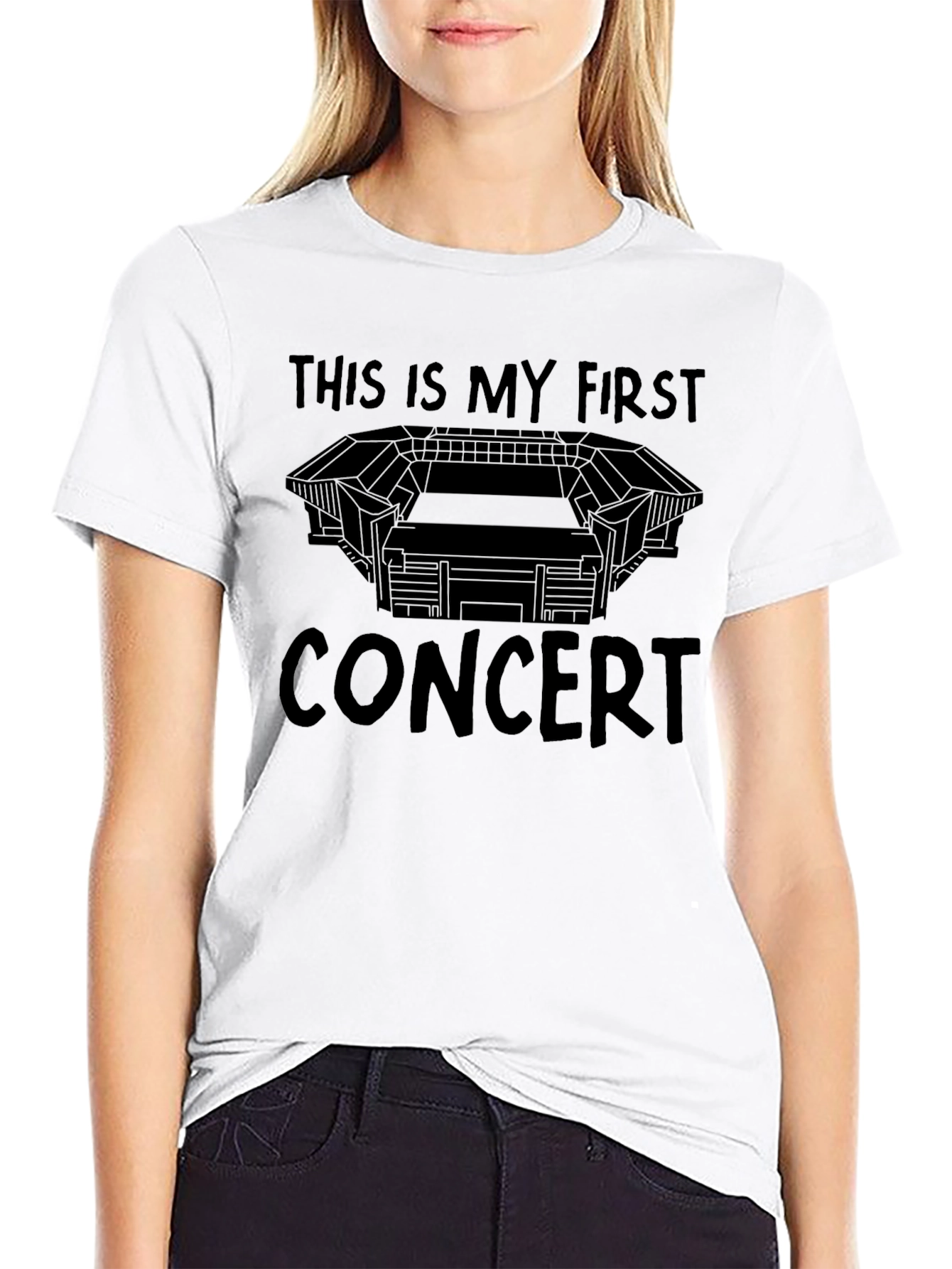 First Concert Stadium T-Shirt - Music Lover Tee