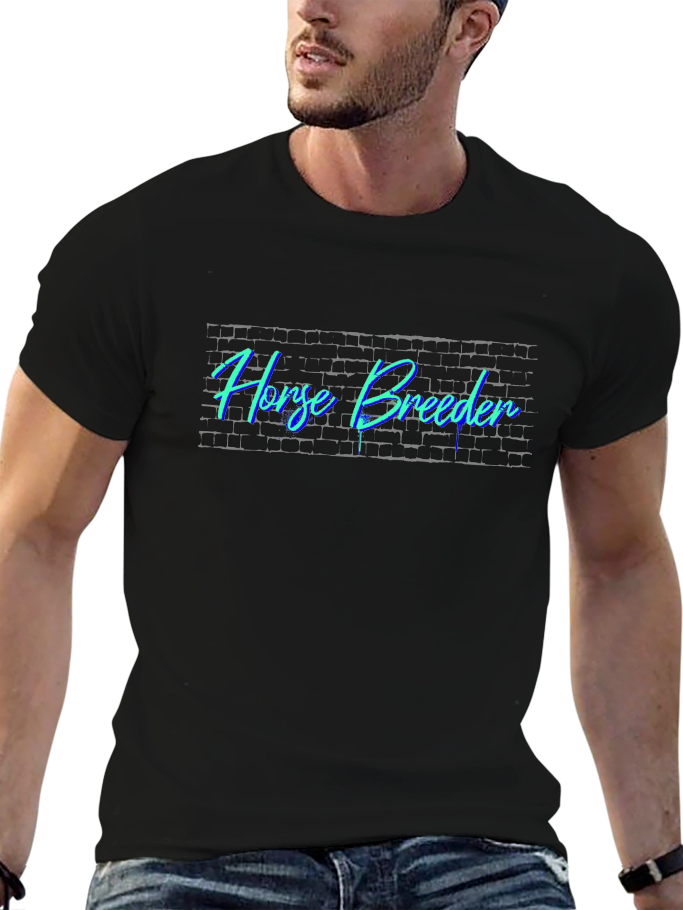 Horse Breeder T-Shirt - Novelty Graphic Tee