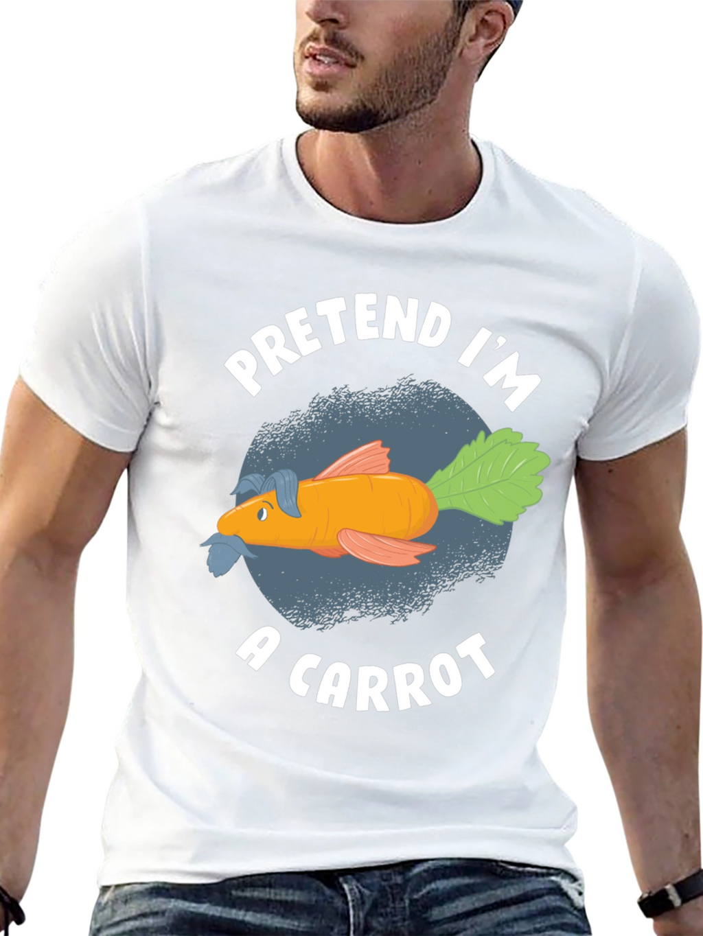 Pretend Im a Carrot Novelty T-Shirt