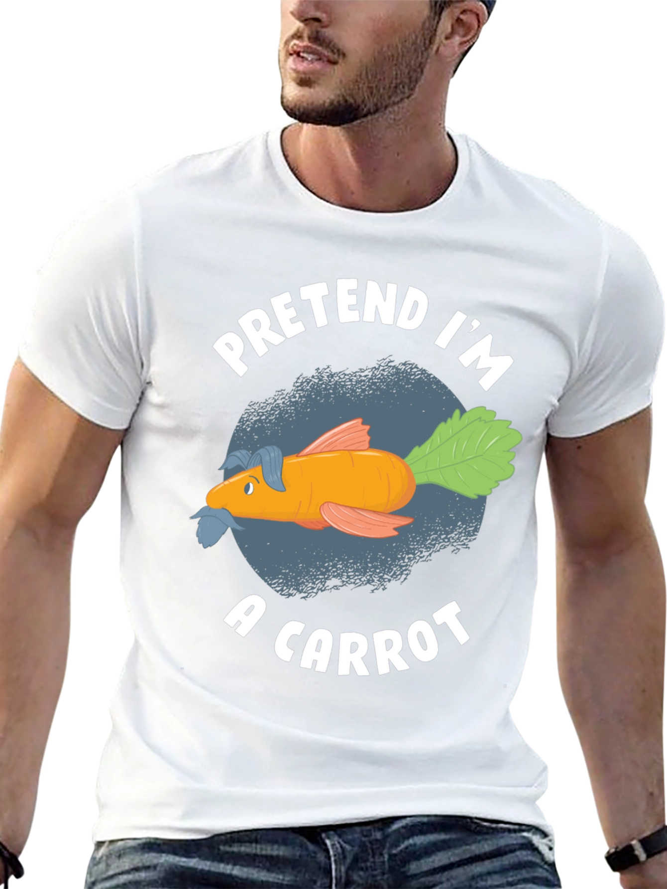 Pretend Im a Carrot Novelty T-Shirt