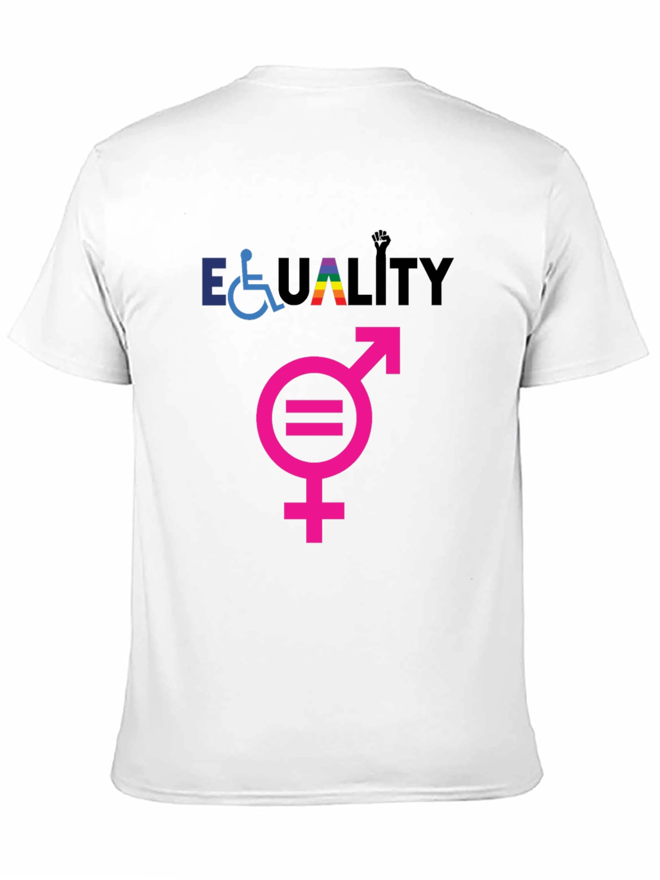 Equality Symbol Graphic Tee - Black