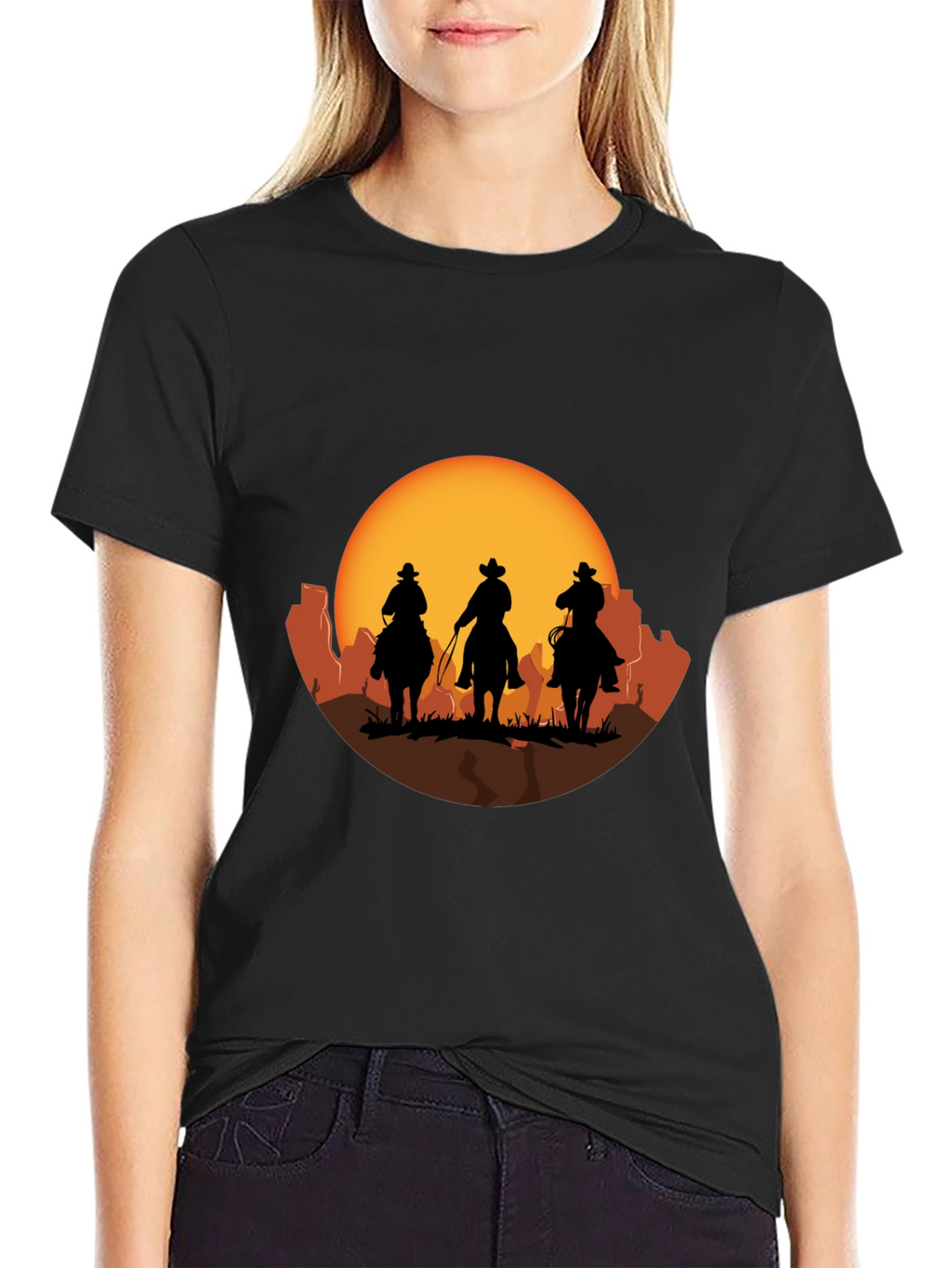 Western Silhouette T-Shirt