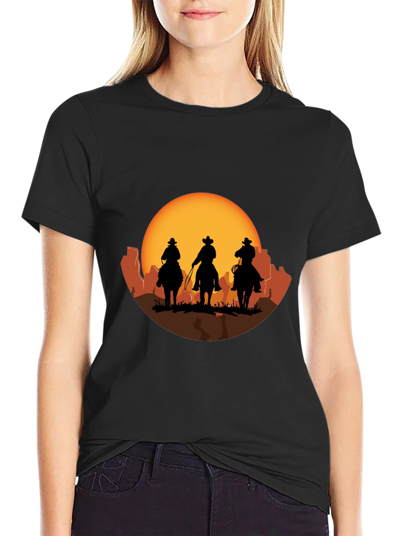 Western Silhouette T-Shirt