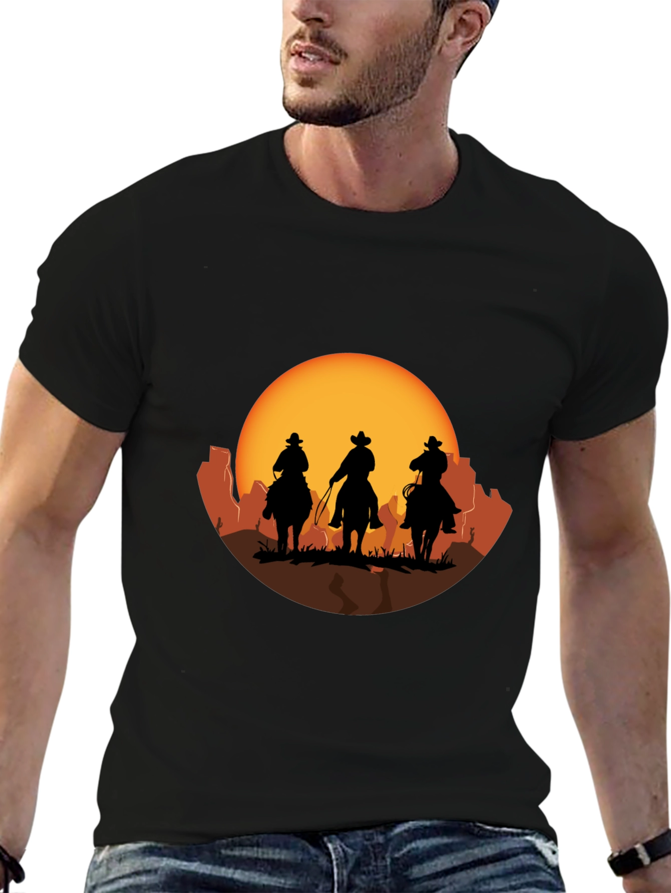 Western Silhouette T-Shirt