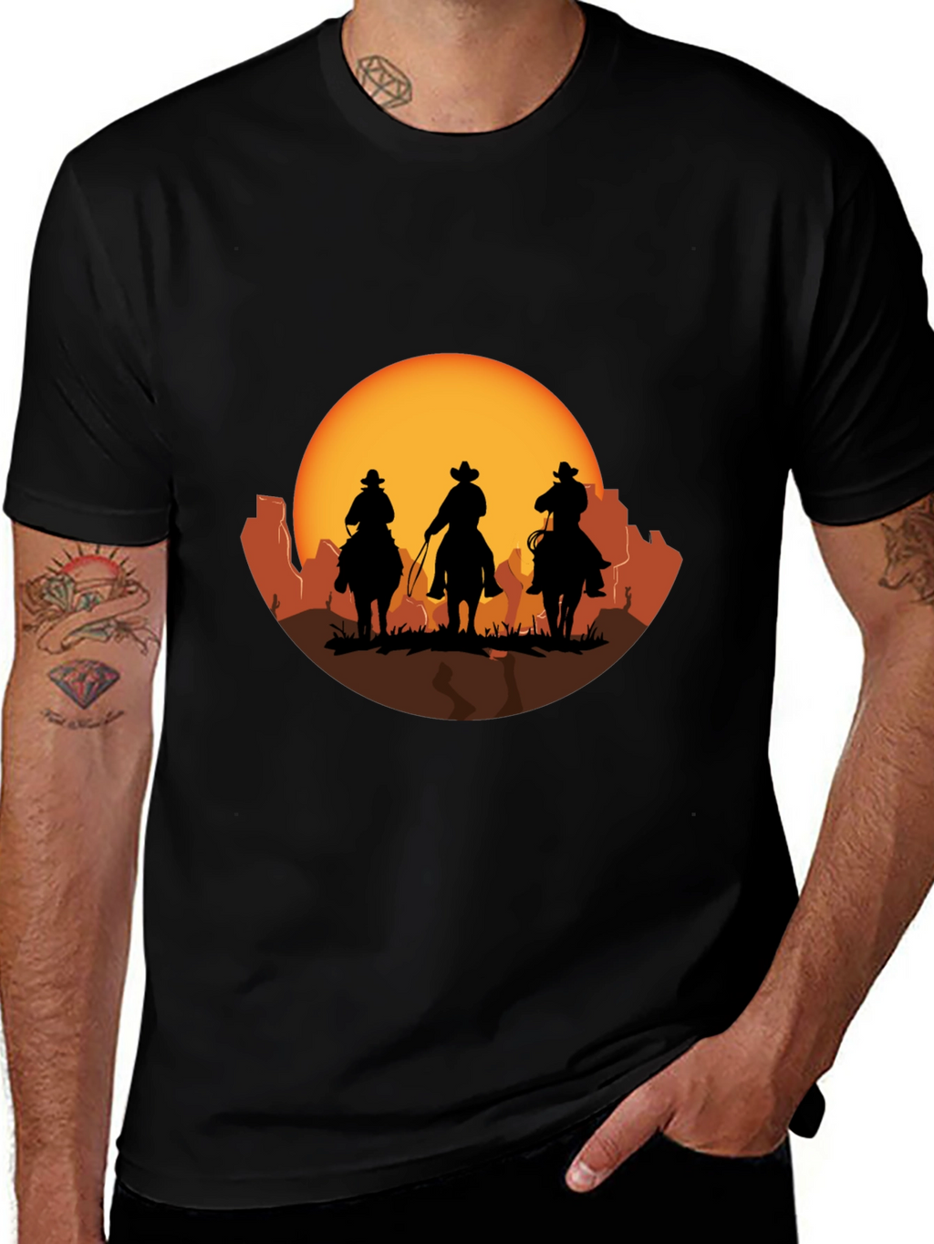 Western Silhouette T-Shirt