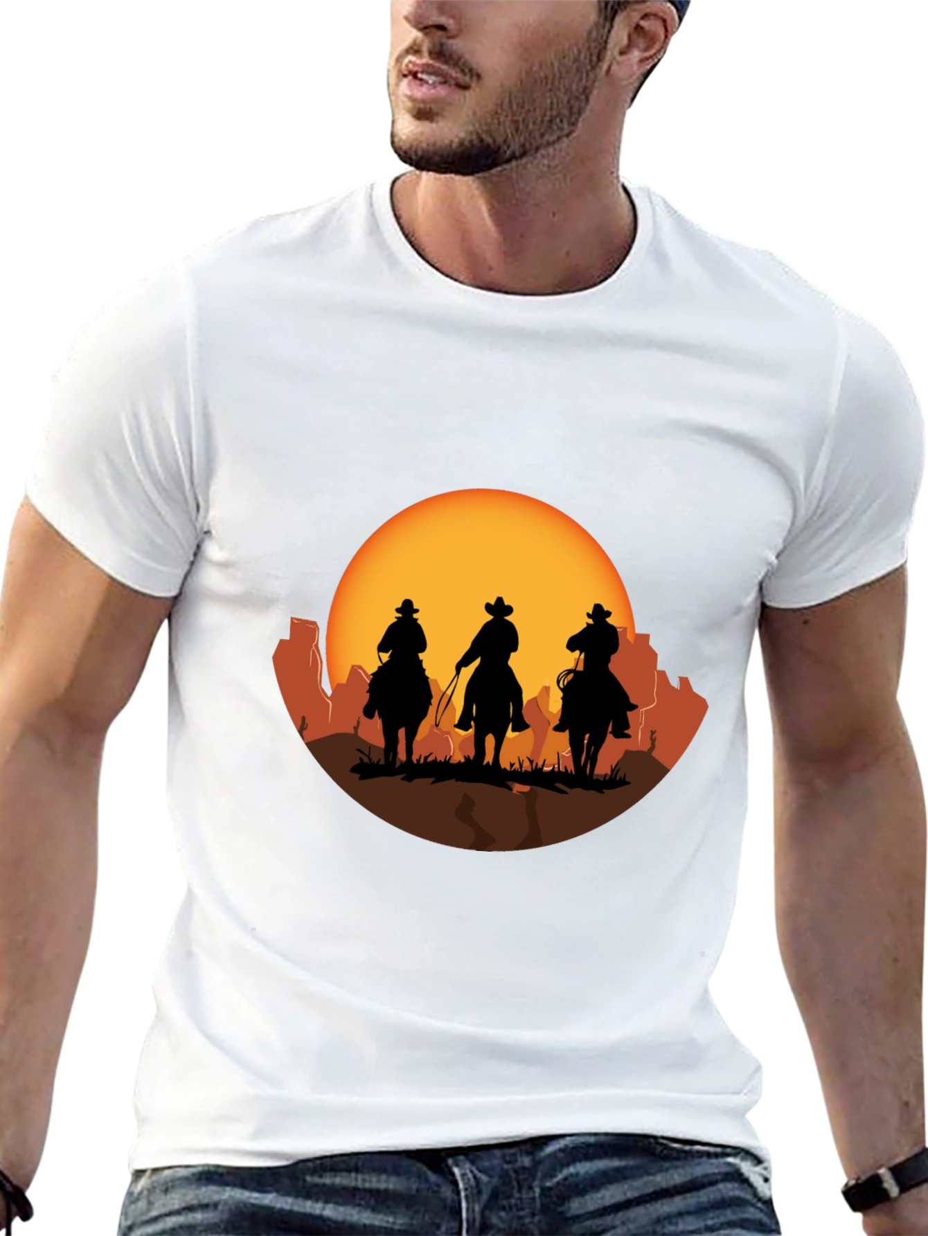 Western Silhouette T-Shirt