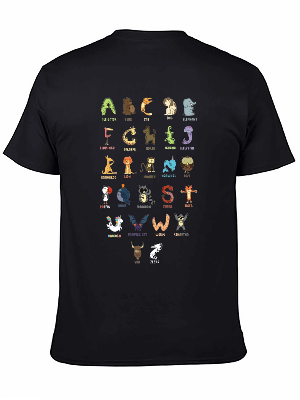 Animal Alphabet T-Shirt - Educational & Fun!