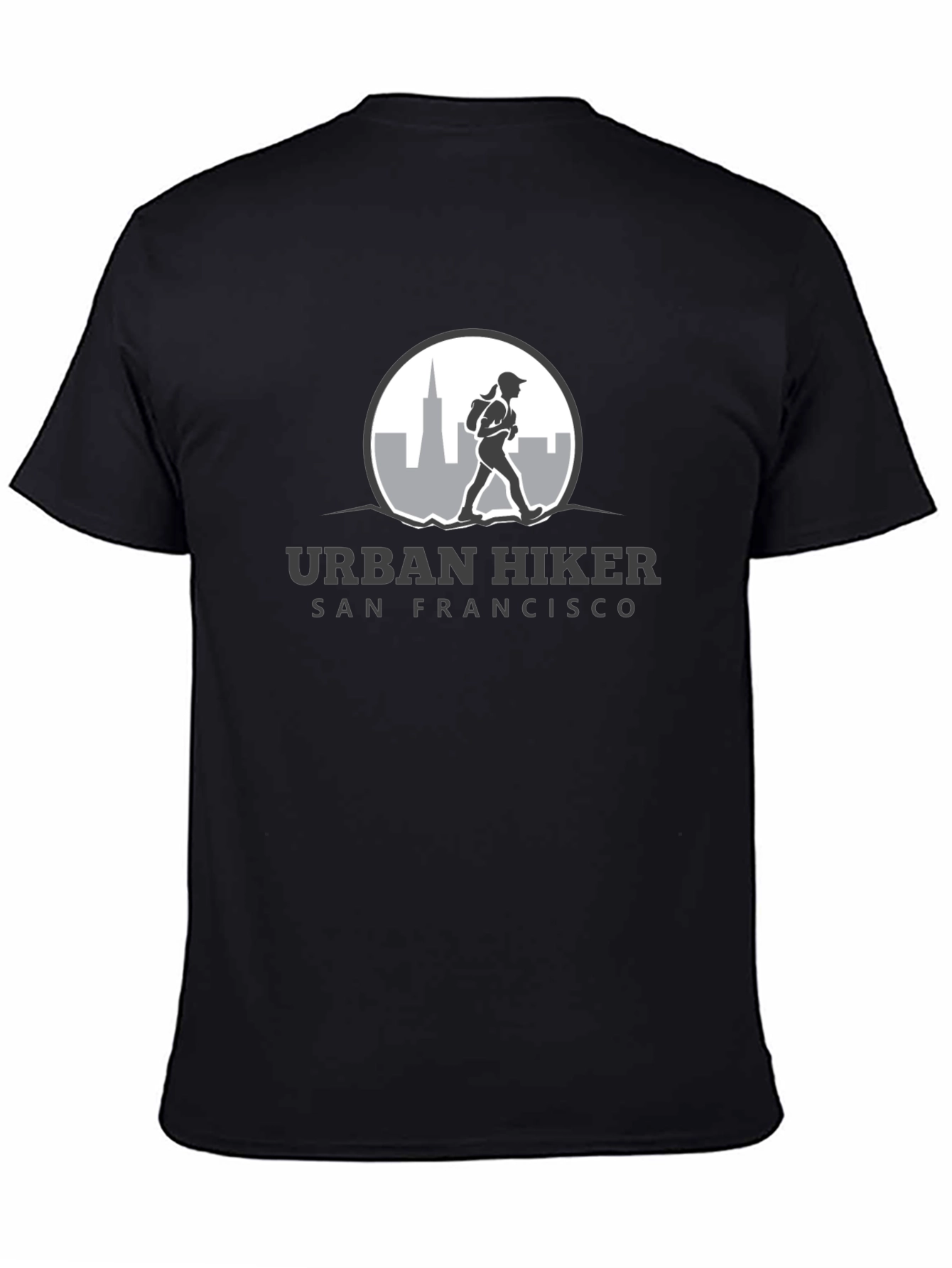 Urban Hiker San Francisco Black T-Shirt