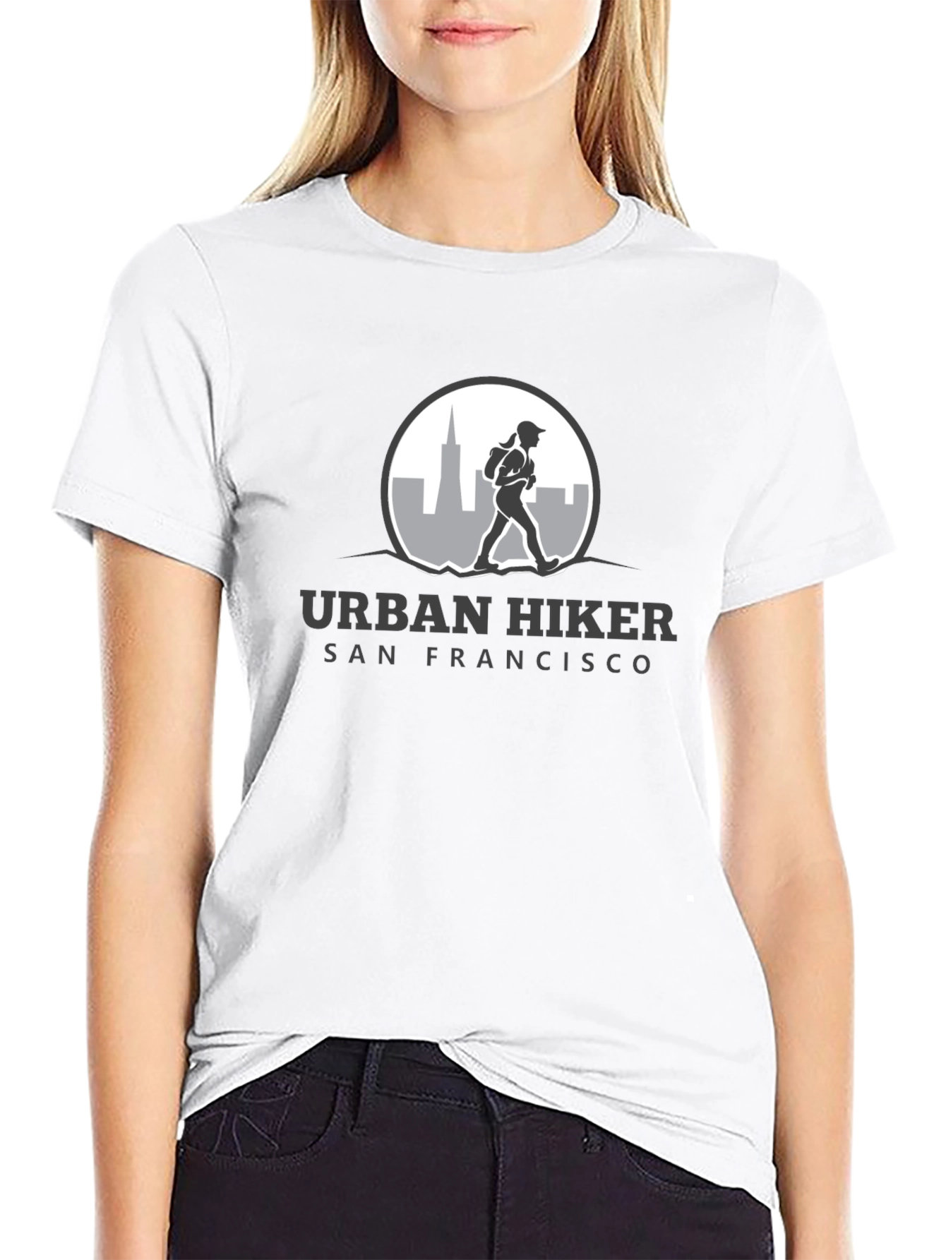 Urban Hiker San Francisco Black T-Shirt
