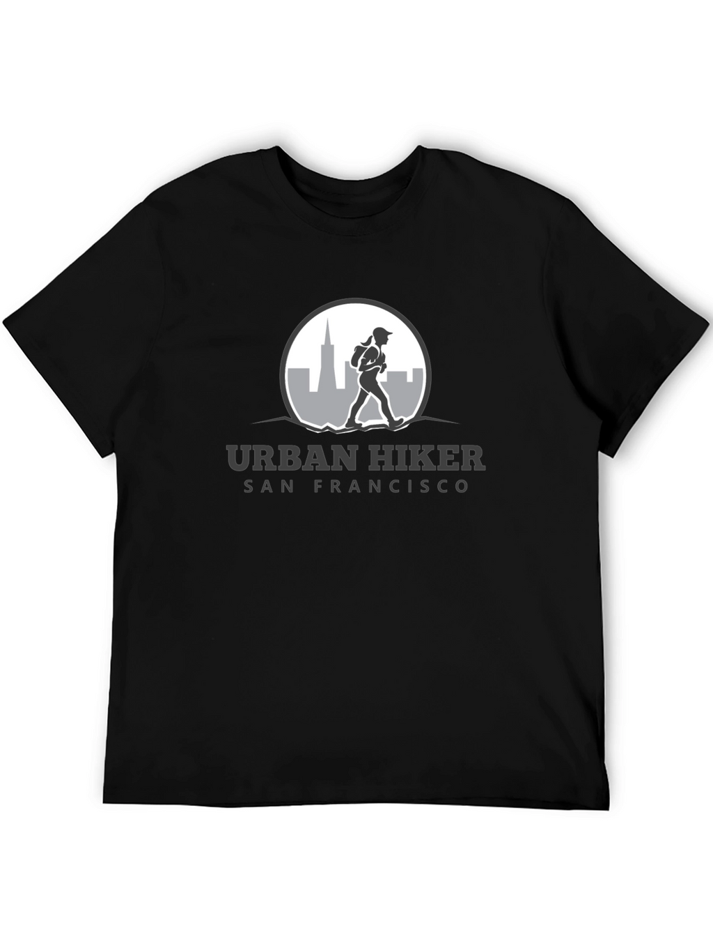 Urban Hiker San Francisco Black T-Shirt